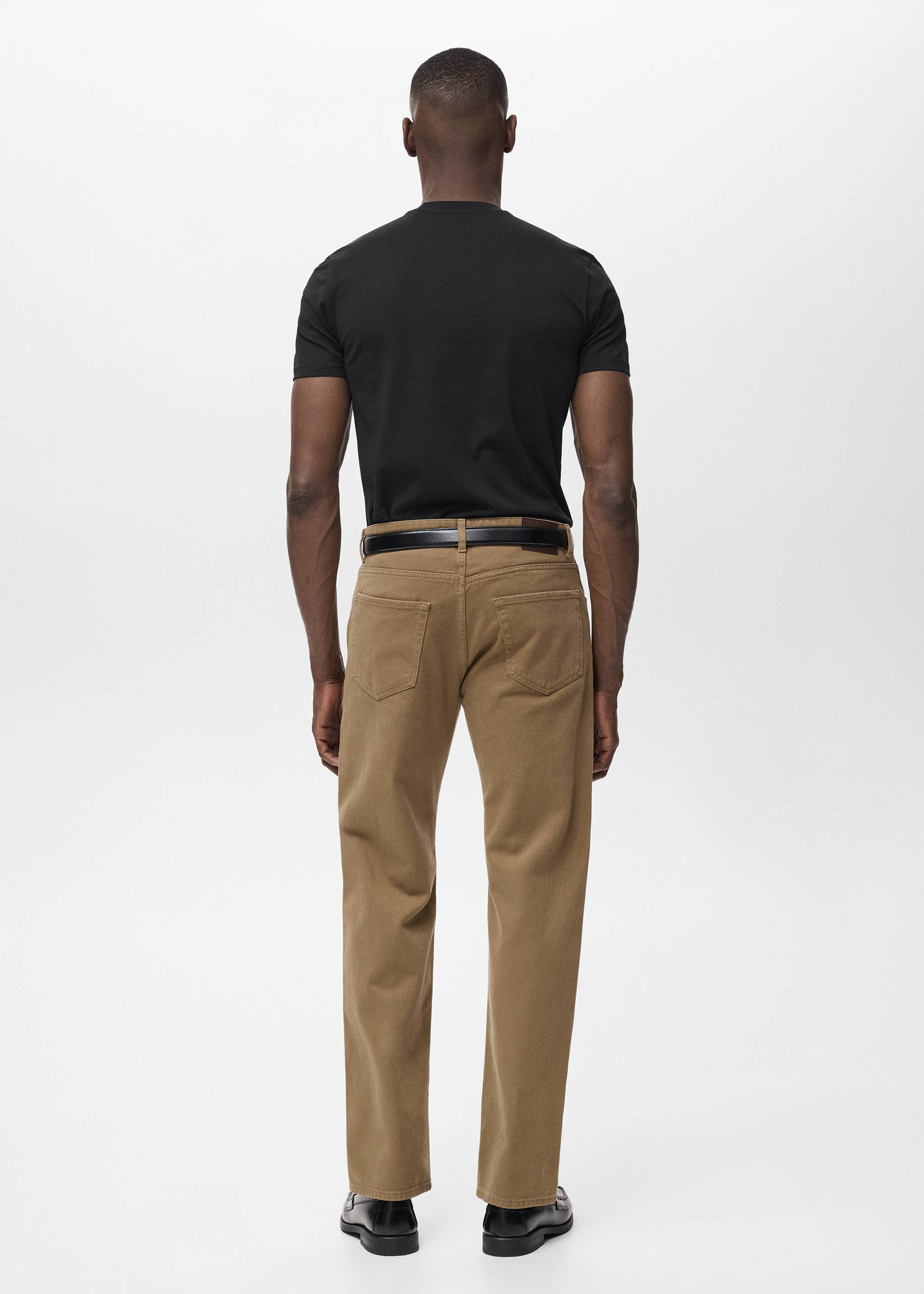 تي شيرت قطني مطّ - الجهة الخلفية للمنتج