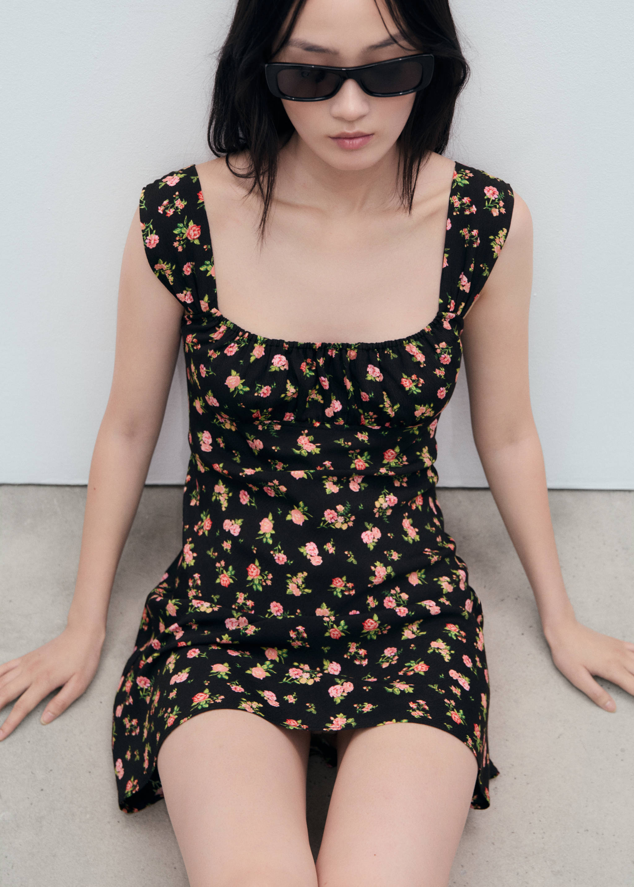 Φόρεμα ντεκολτέ σούρα - Λεπτομέρεια του προϊόντος 6