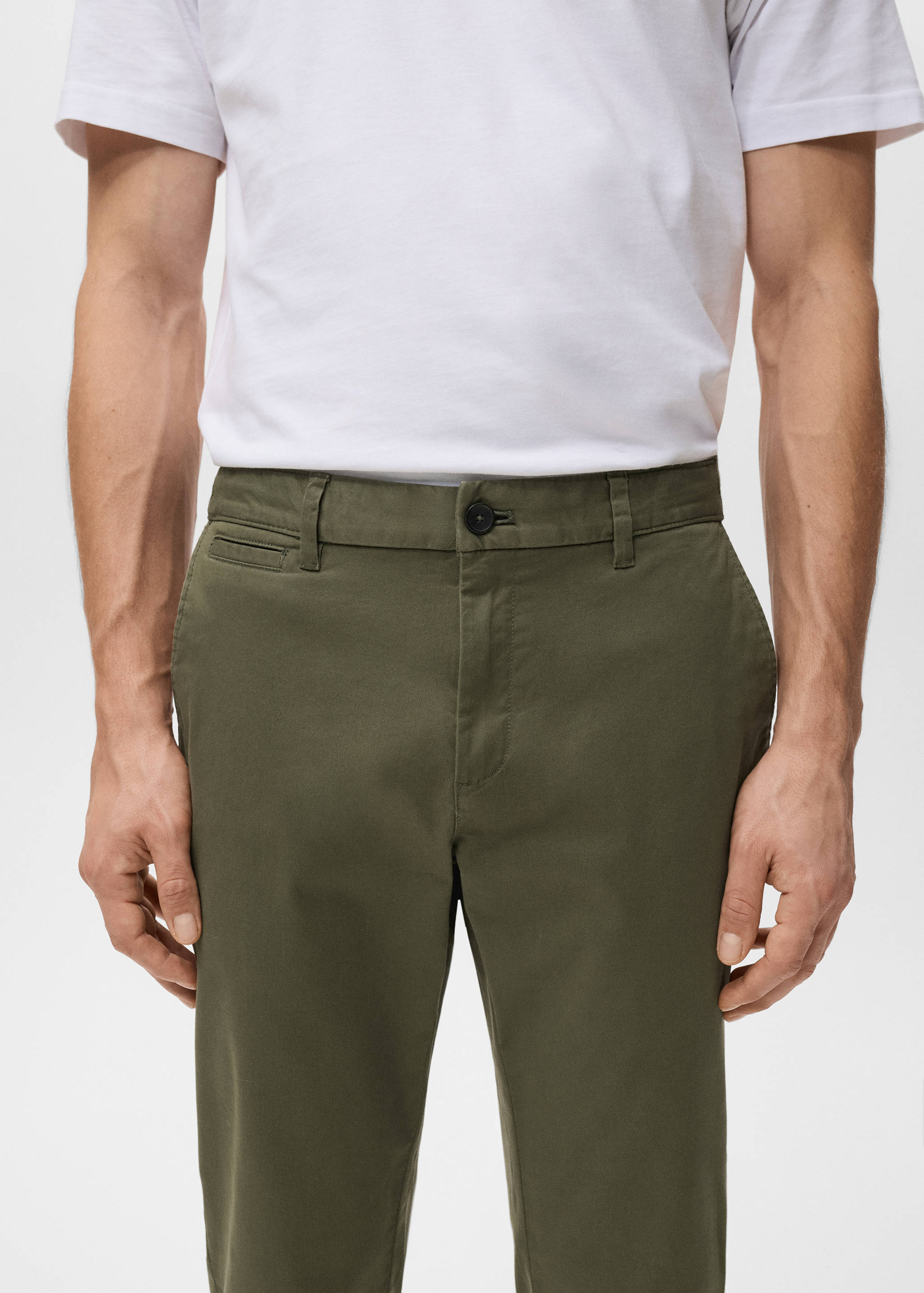 Pantalón Prato chino super slim fit cropped - Detalle del artículo 1