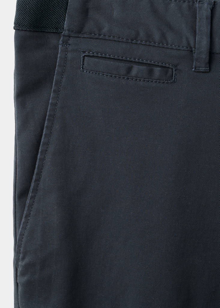 Prato slim fit cropped chinos — Dark Navy