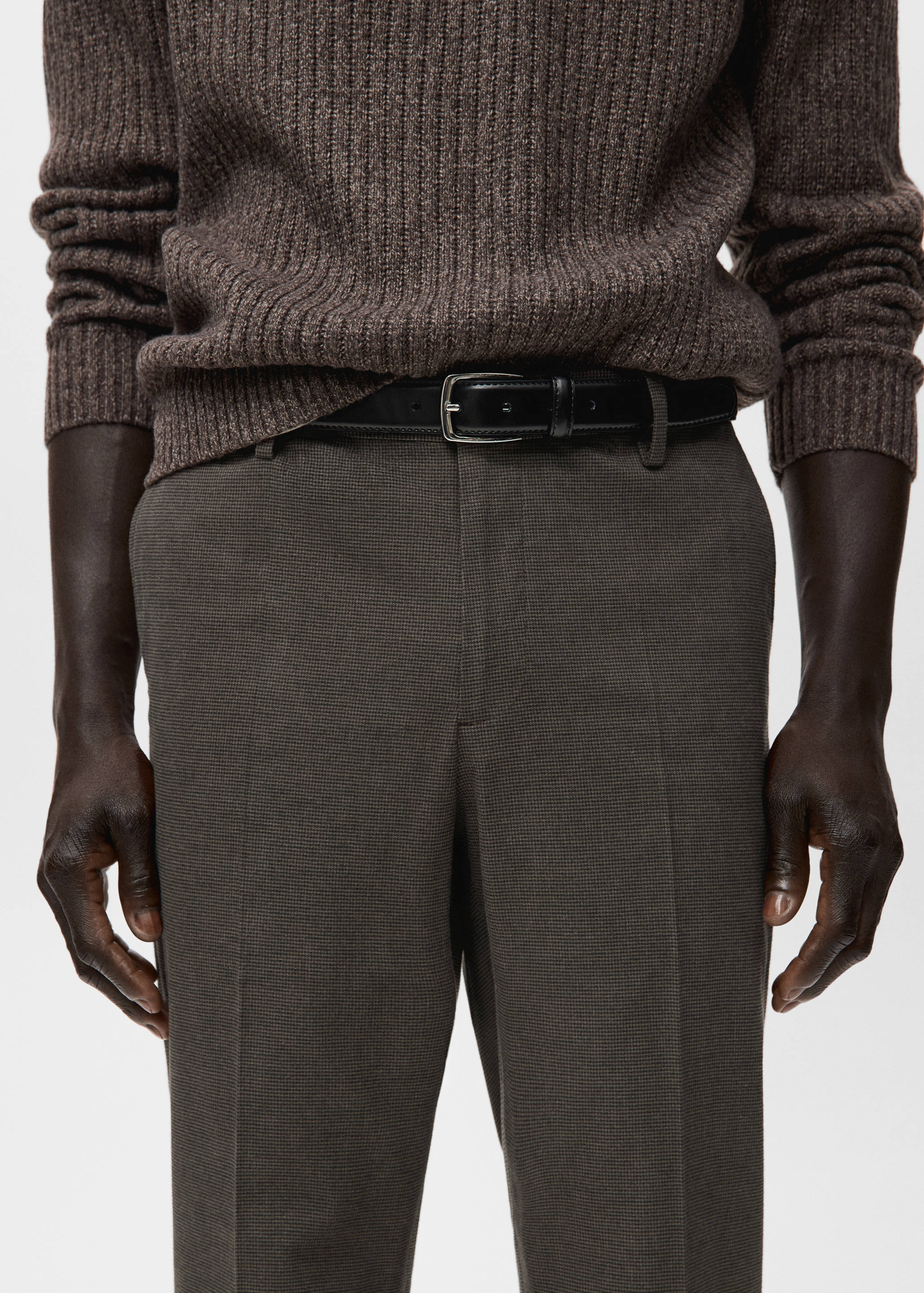 Pantalón franela slim fit - Detalle del artículo 1