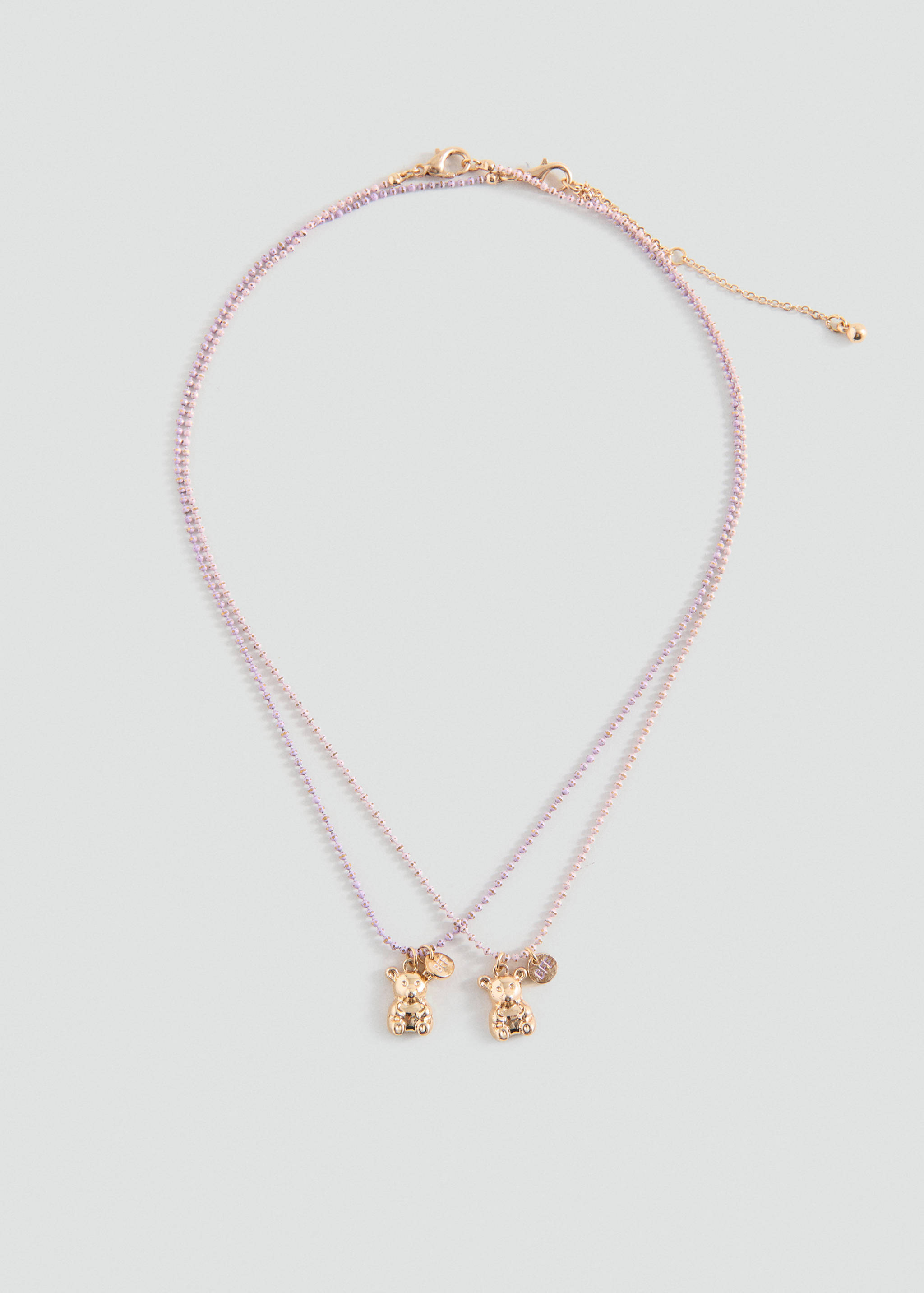 Teddy bear chain necklace - Article without model