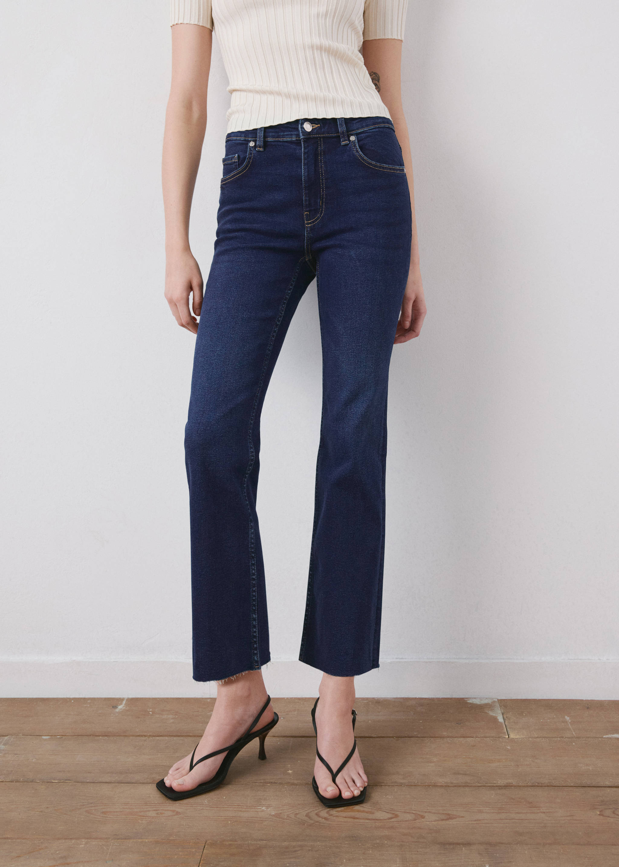 Jean Sienna flare crop - Plan moyen