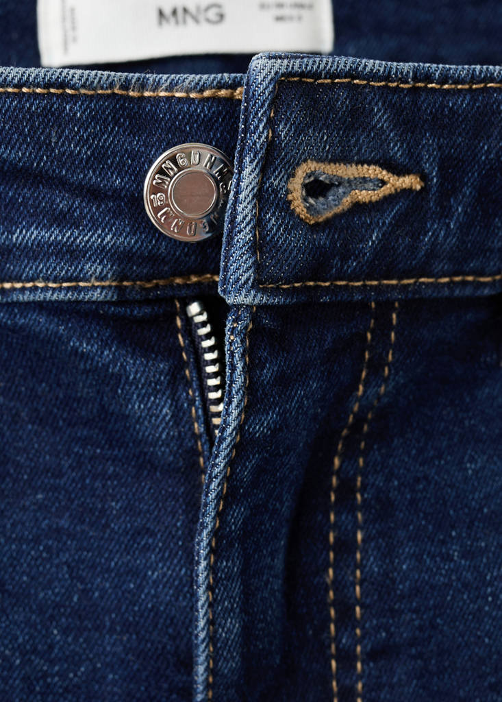 Sienna flared cropped jeans — Dark Blue