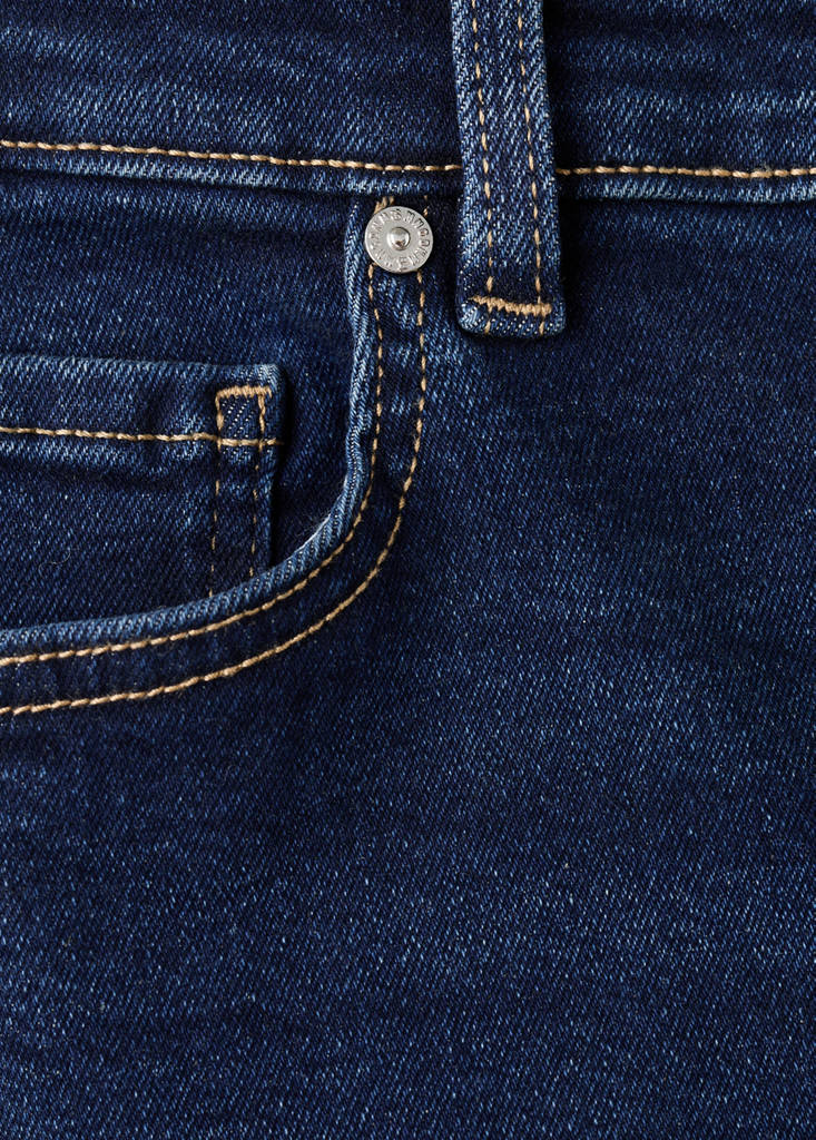 Sienna flared cropped jeans — Dark Blue