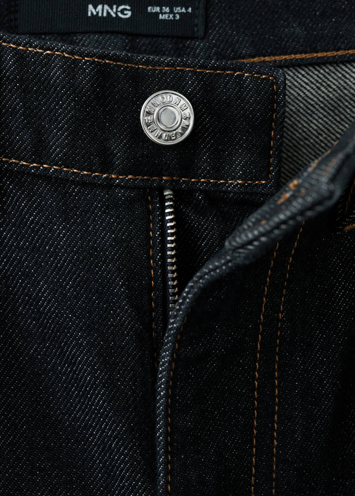 Turned-up straight jeans — Open Blue