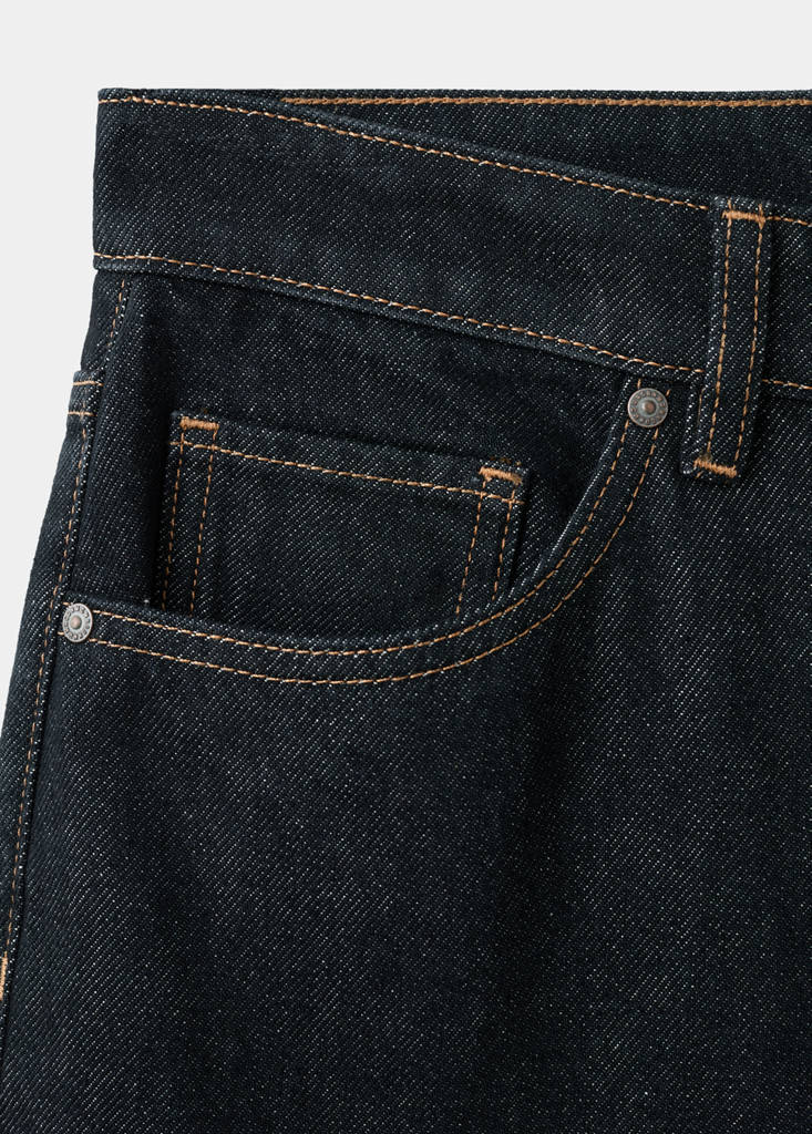 Turned-up straight jeans — Open Blue