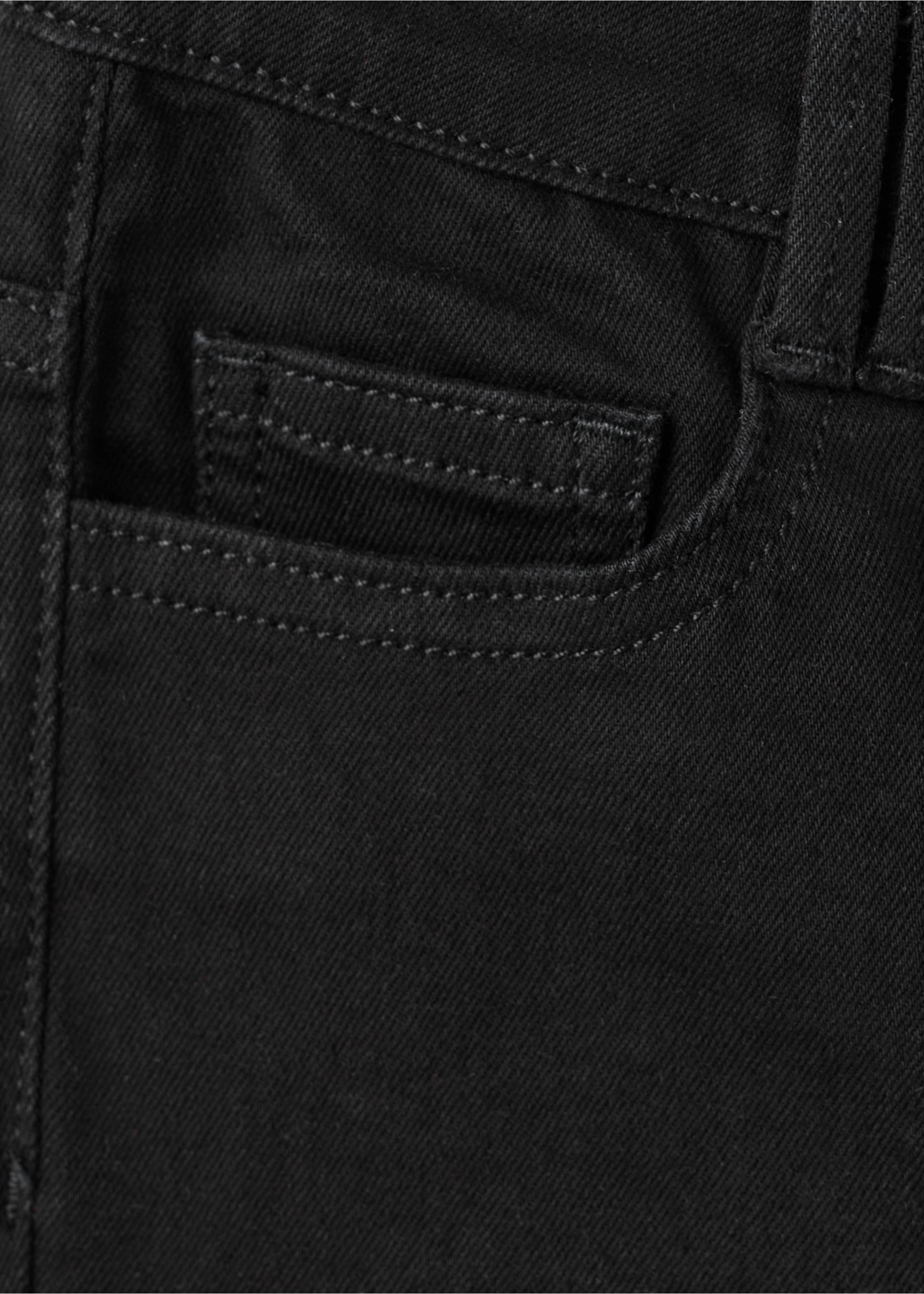 Jean flare boutons - Détail de l'article 0, Black denim. Ref: 27001257-00.