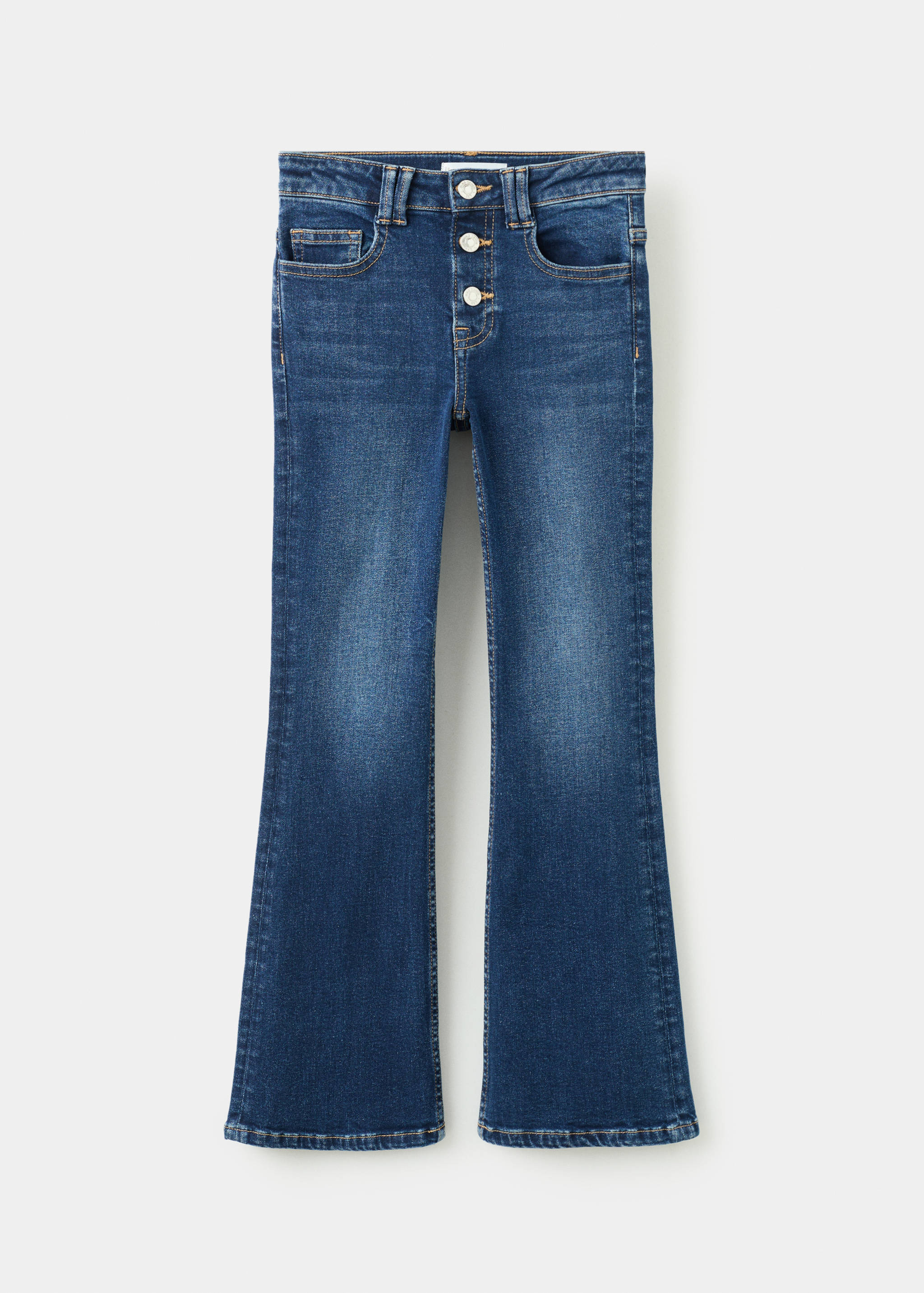 Buttons flare jeans - Article without model
