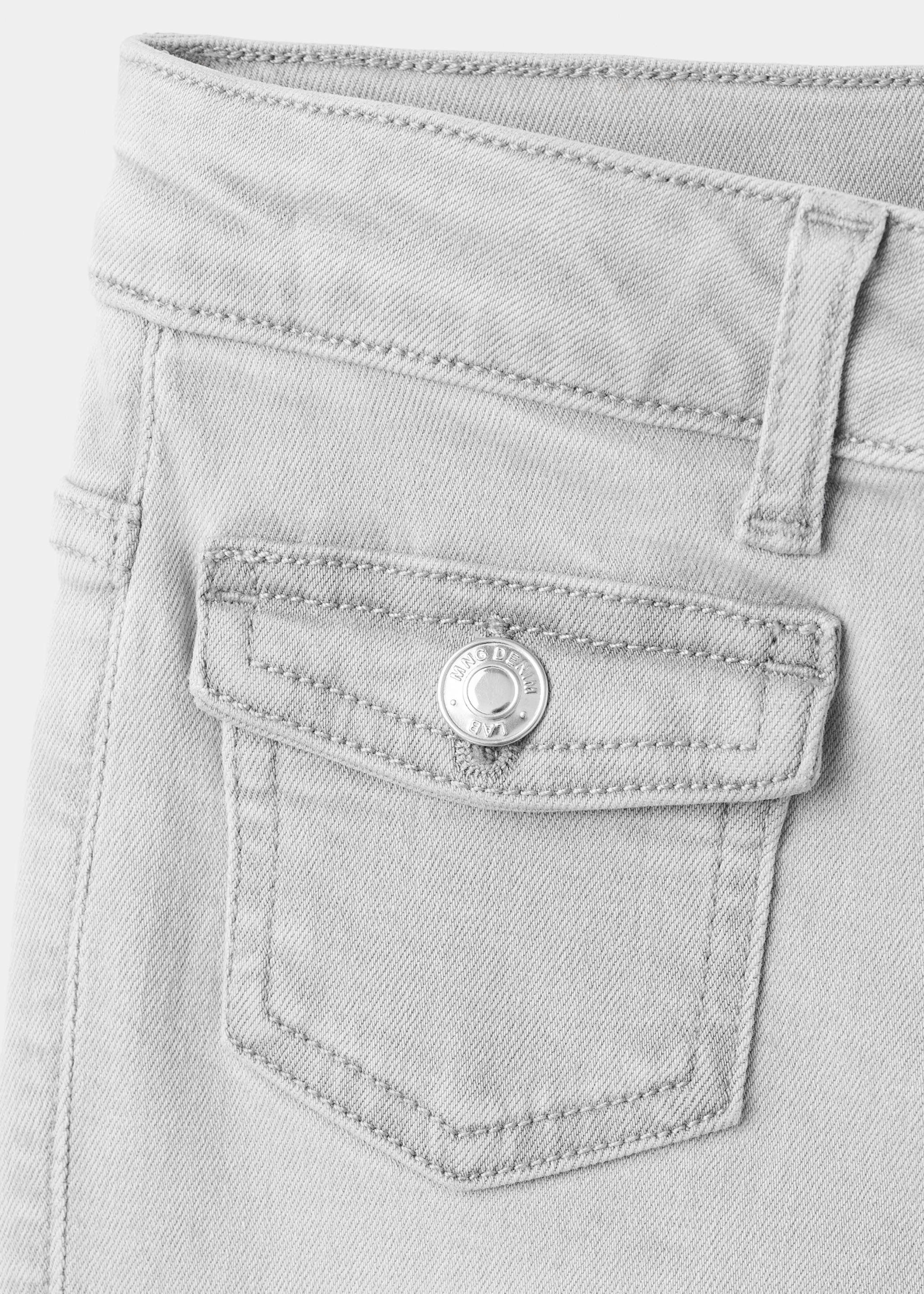 Flared jeans with pocket - Details of the article 0