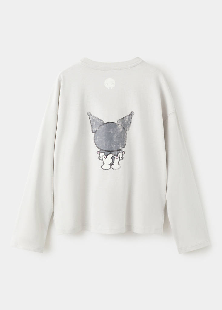 Kuromi t-shirt — Grey
