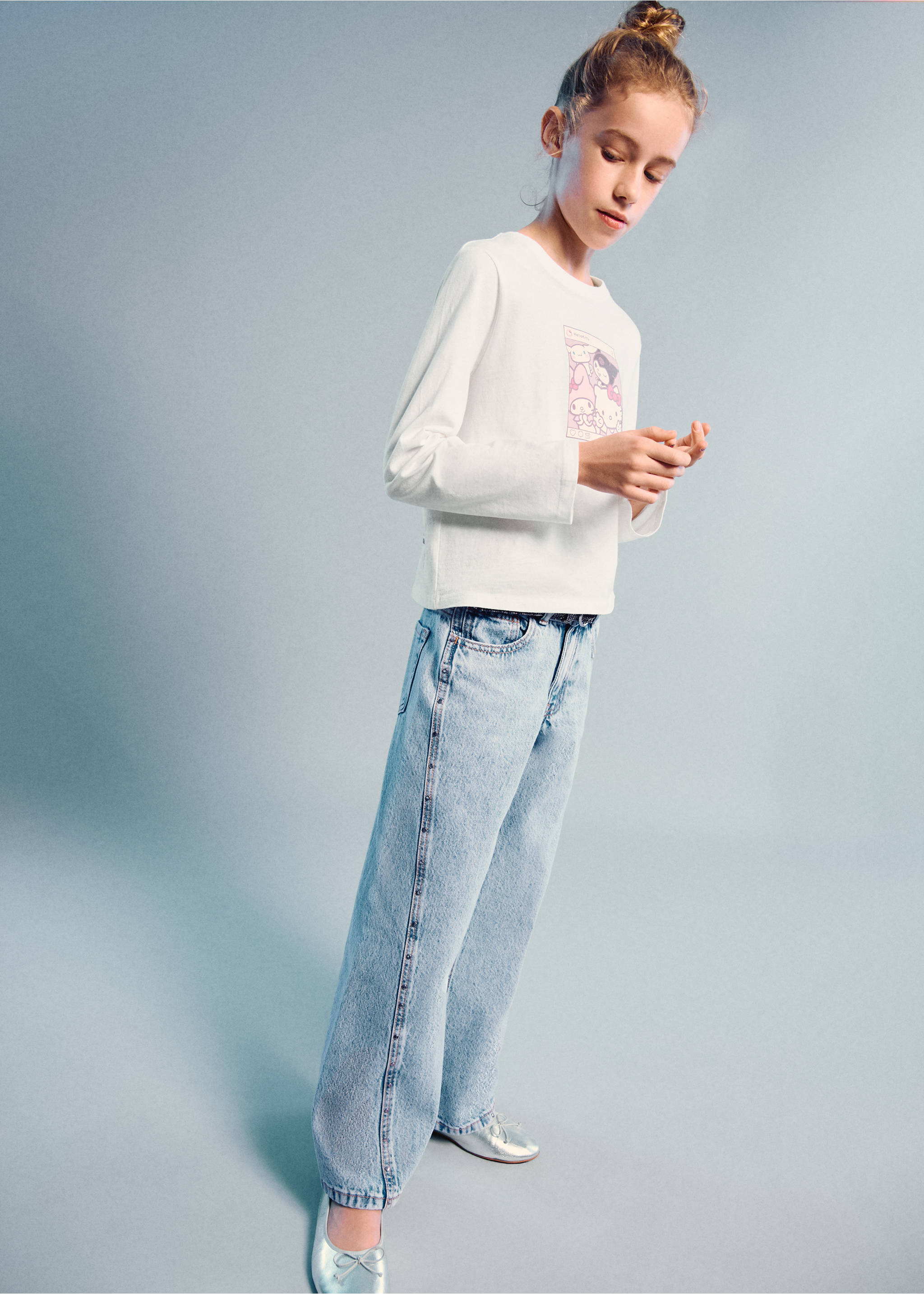 Hello Kitty t-shirt - General plane, Off White. Ref: 27001325-00.