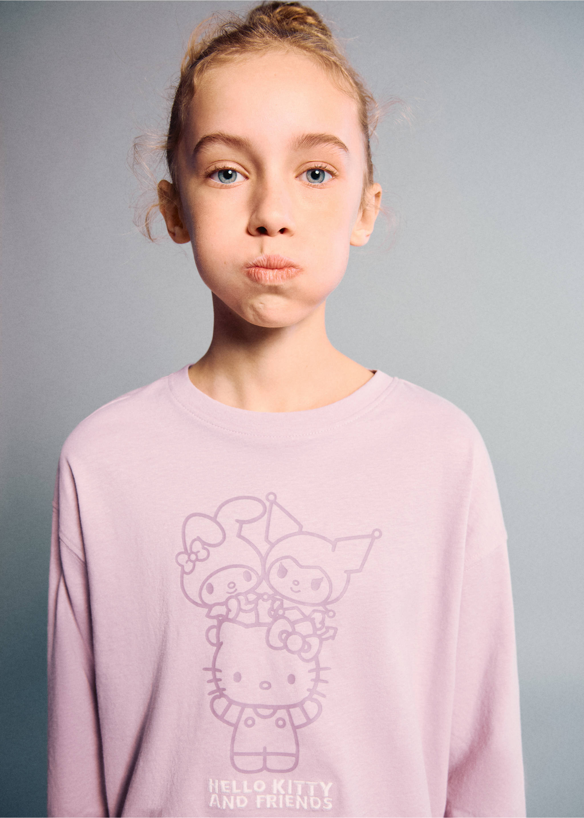 Hello Kitty t-shirt - General plane, Pink. Ref: 27001326-00.