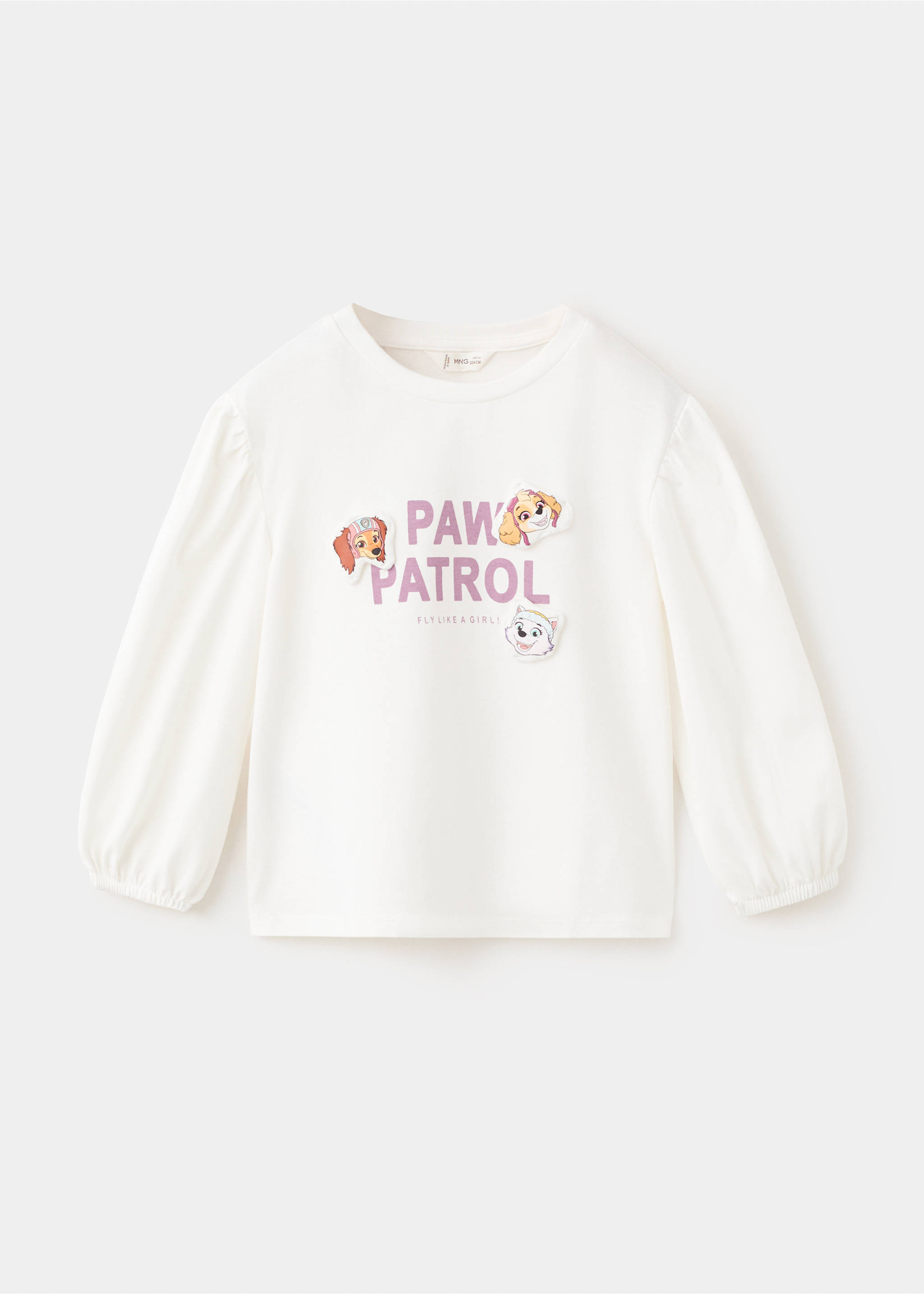 Camiseta Patrulla Canina - Artículo sin modelo, Blanco roto. Ref: 27001330-00.