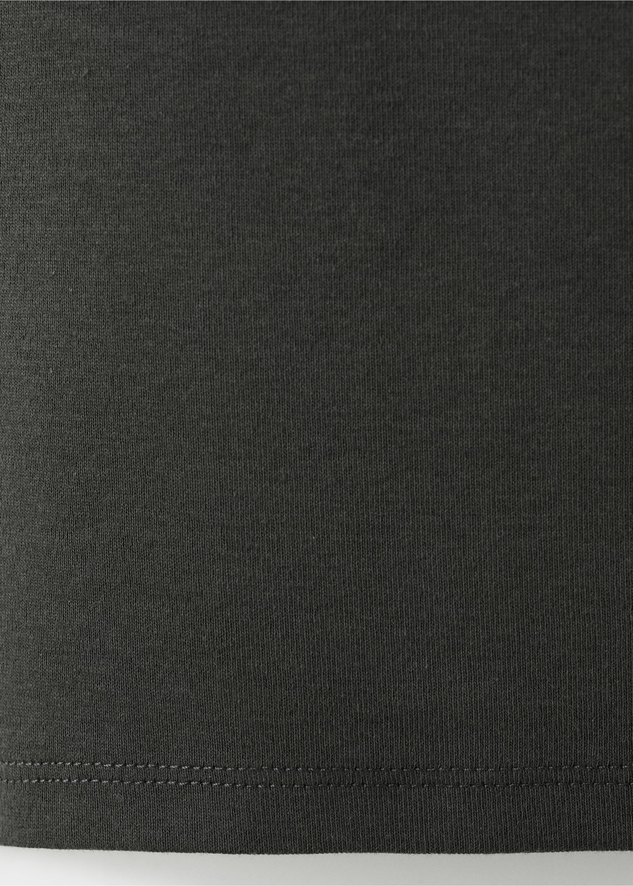 Укороченный топ с заклепками - Деталь изделия 0, Угольно-серый. Ref: 27001331-00.