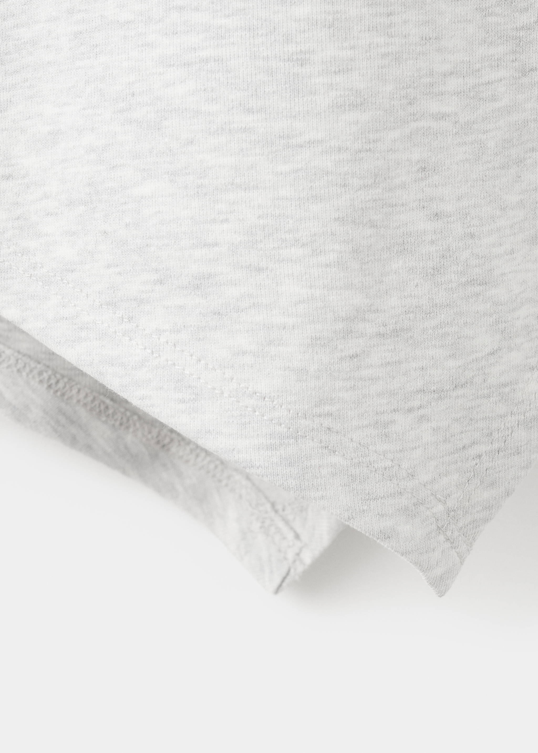 Асимметричная двухслойная футболка - Деталь изделия 0