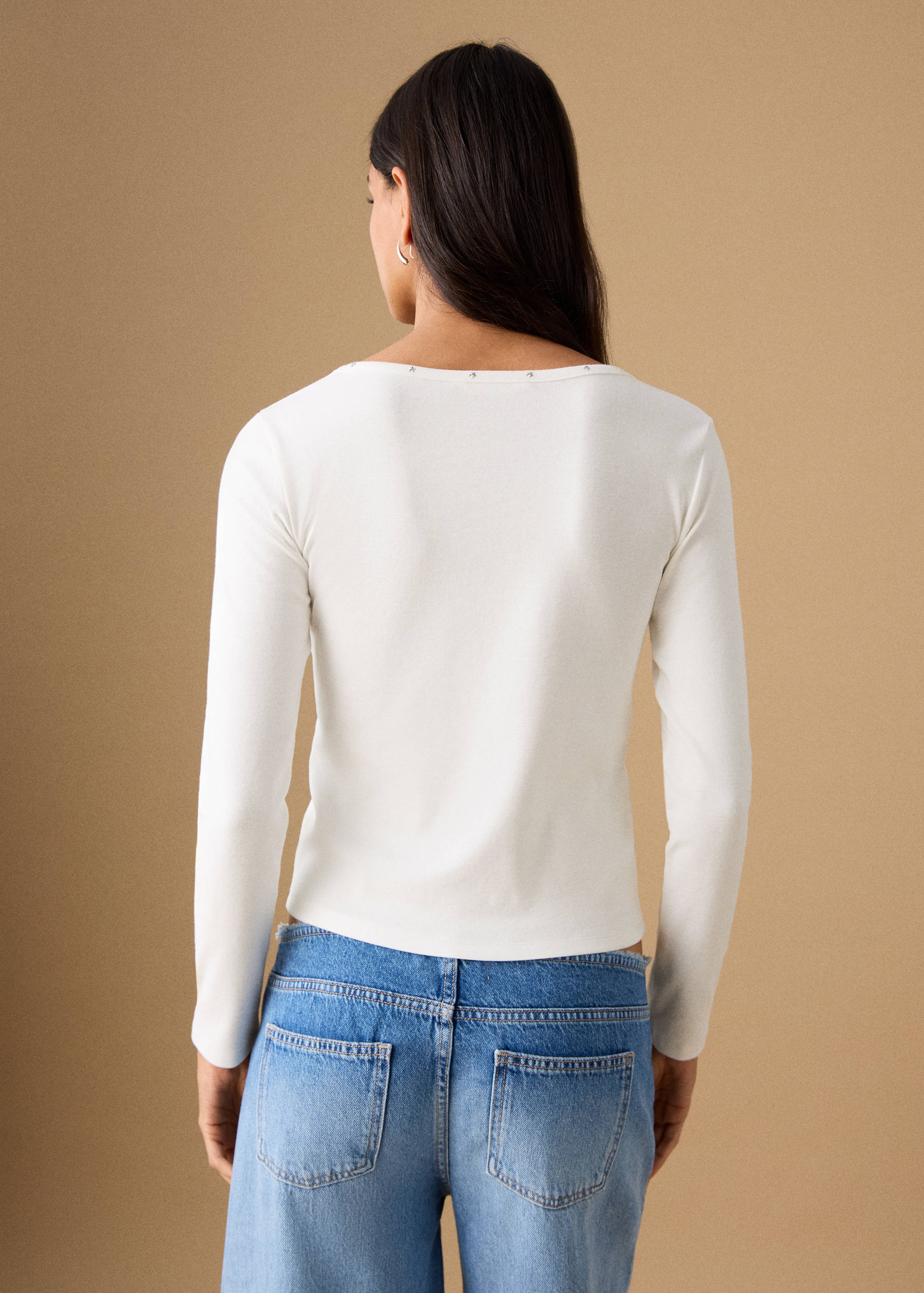 Tricou cu ținte și stea - Spatele articolului