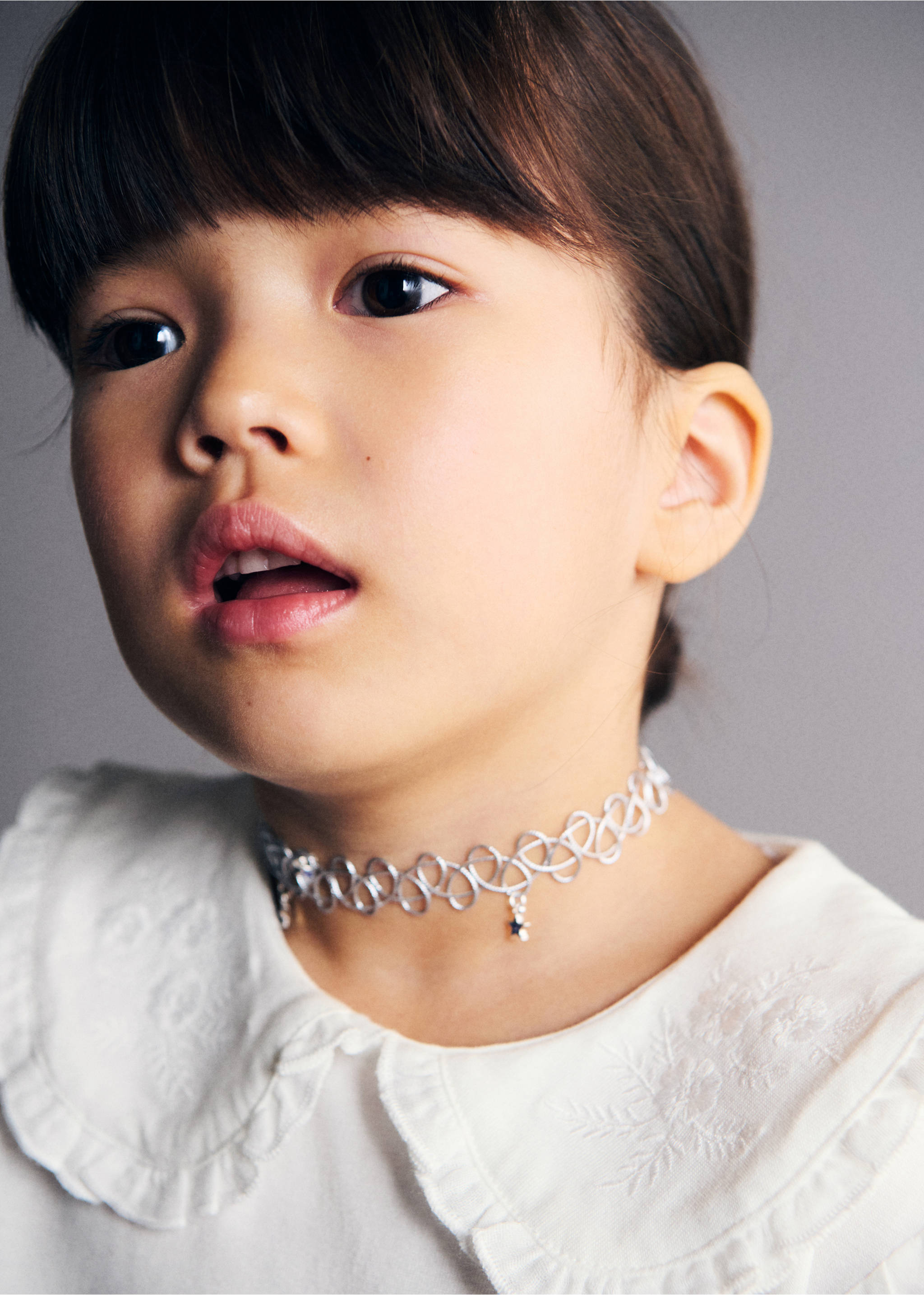 Camiseta algodón bordado - Detalle del artículo 1, Blanco roto. Ref: 27001338-00.