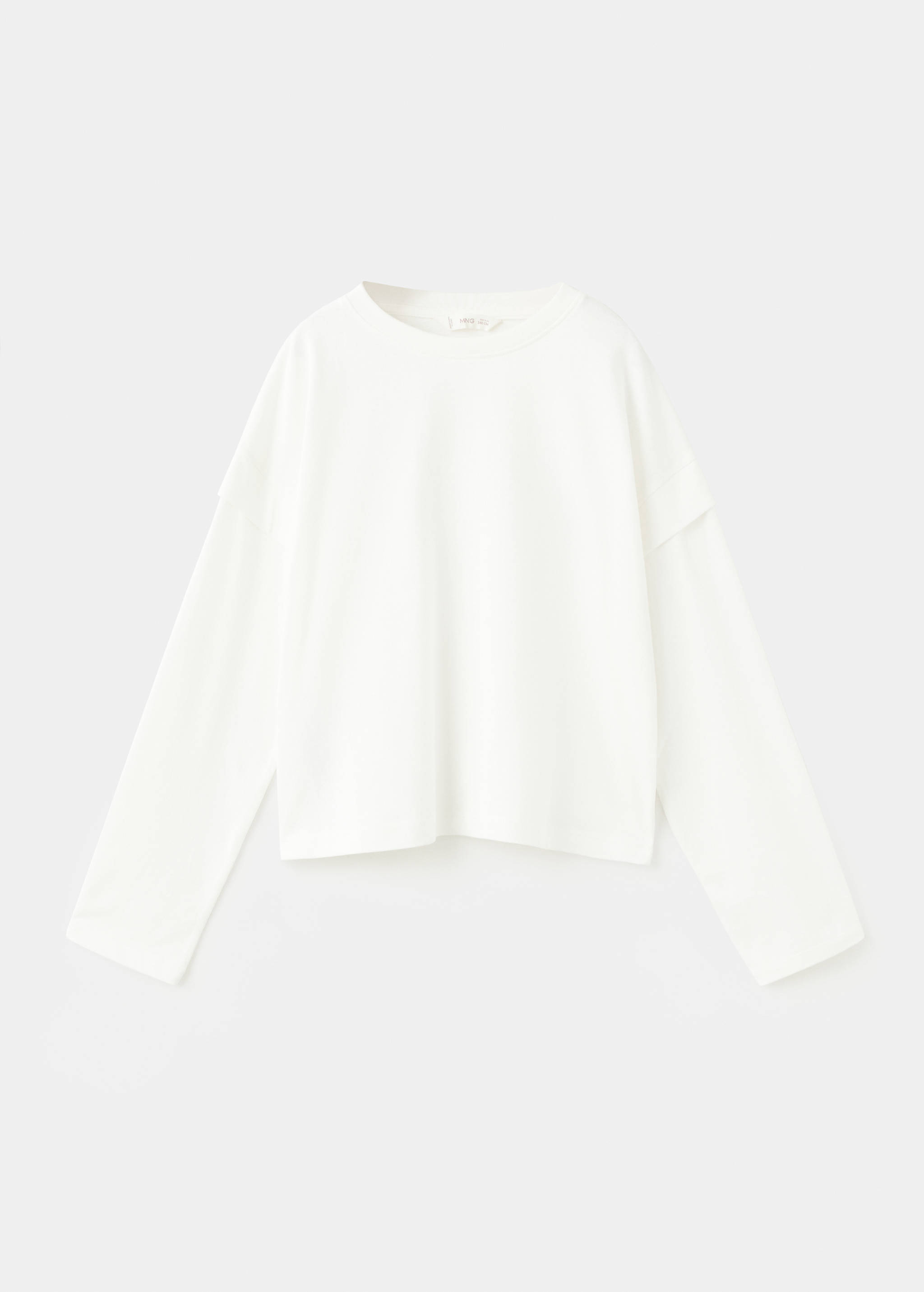 T-shirt détail manches - Article sans modèle