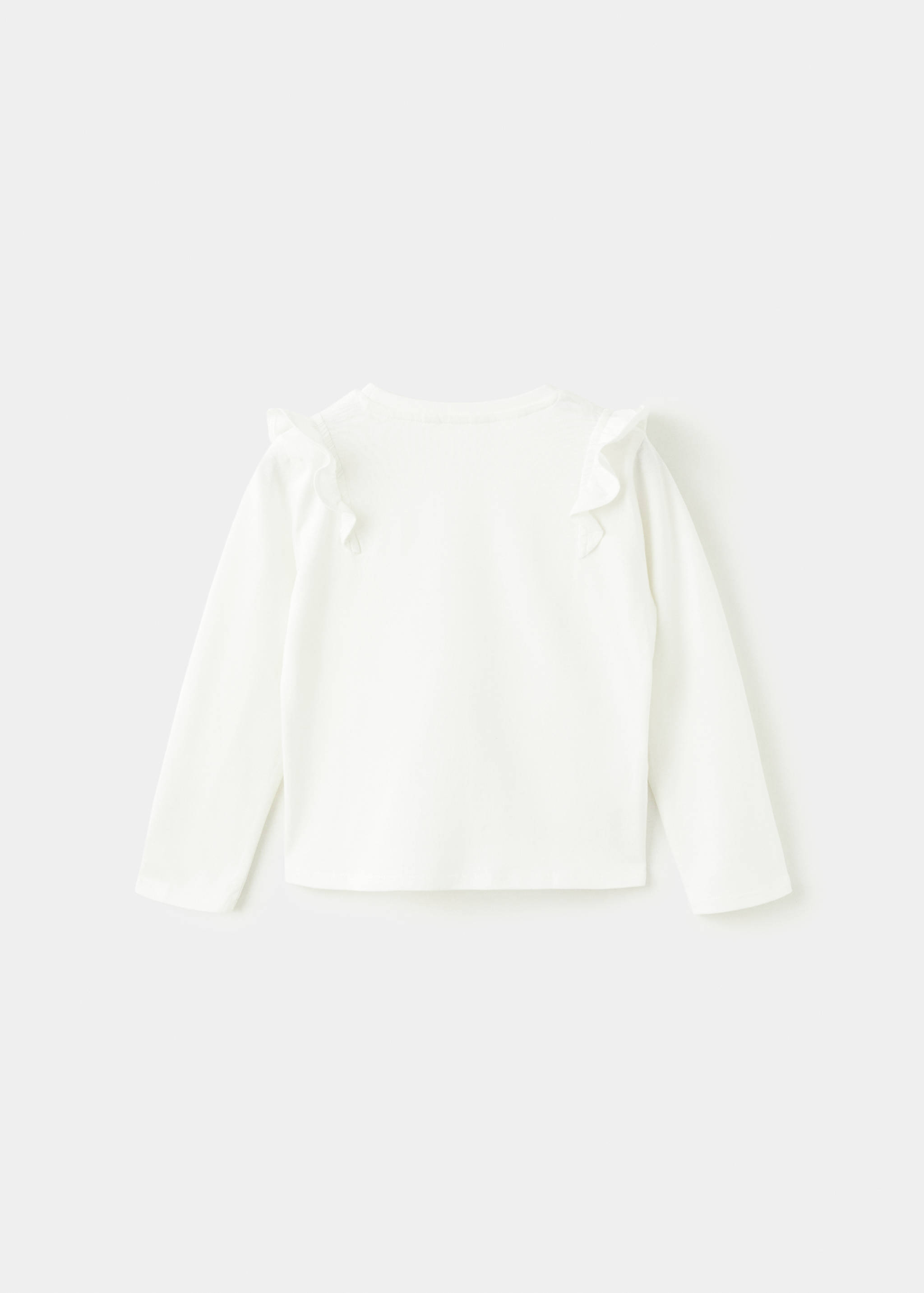 Camiseta algodón volantes - Reverso del artículo