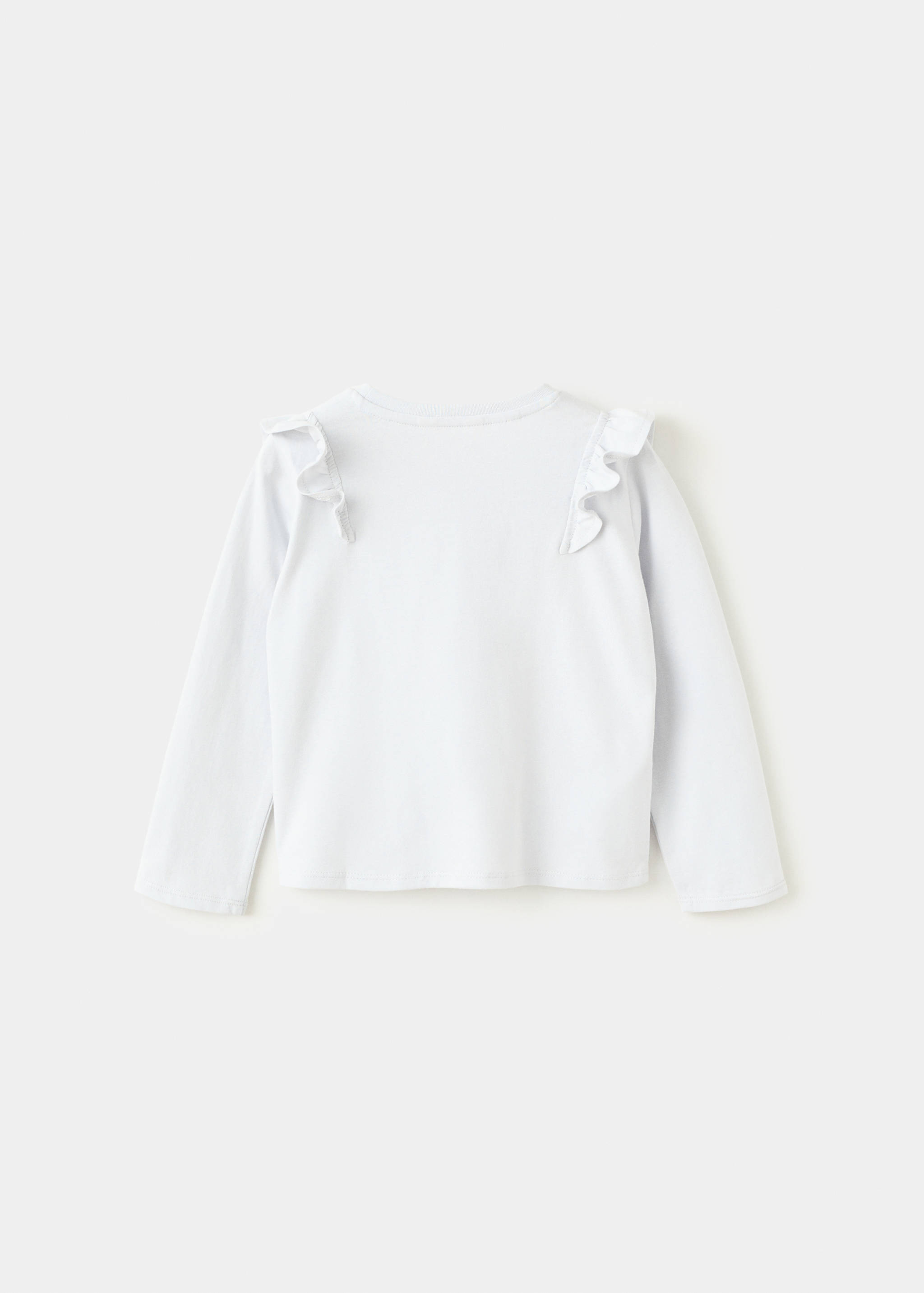 Camiseta algodón volantes - Reverso del artículo