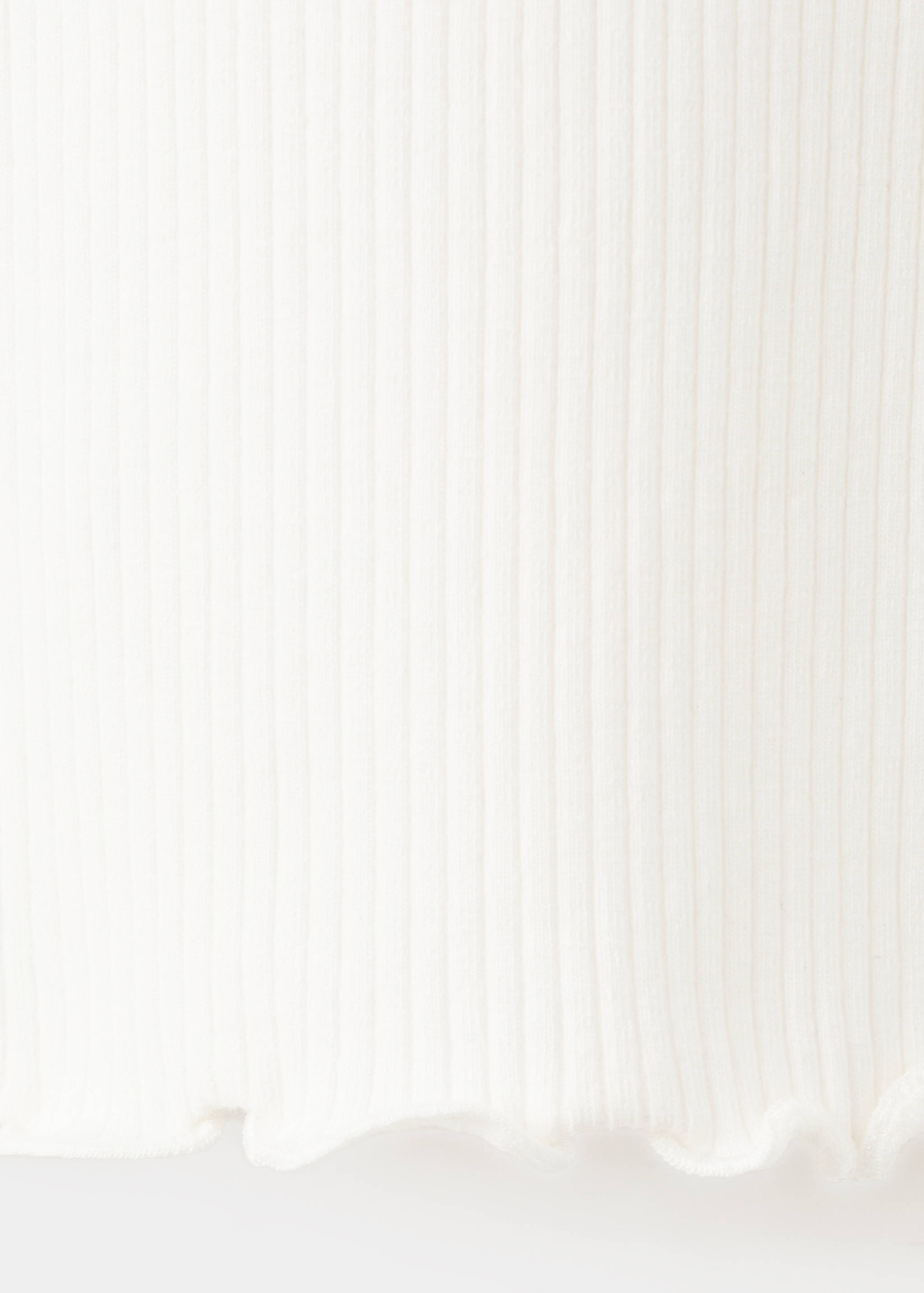 Ribbed long-sleeved t-shirt - Details of the article 0