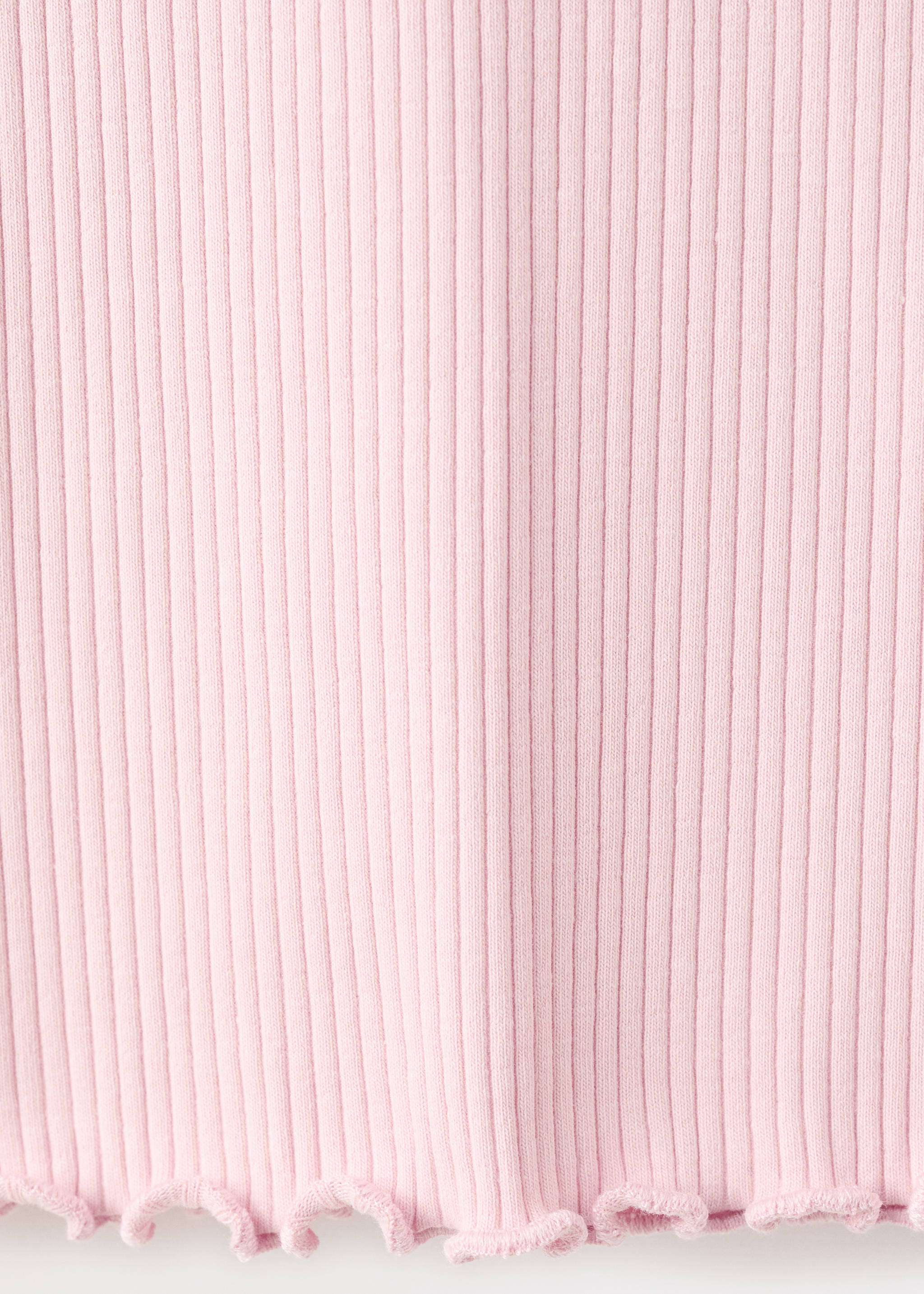 Ribbed long-sleeved t-shirt - Details of the article 0