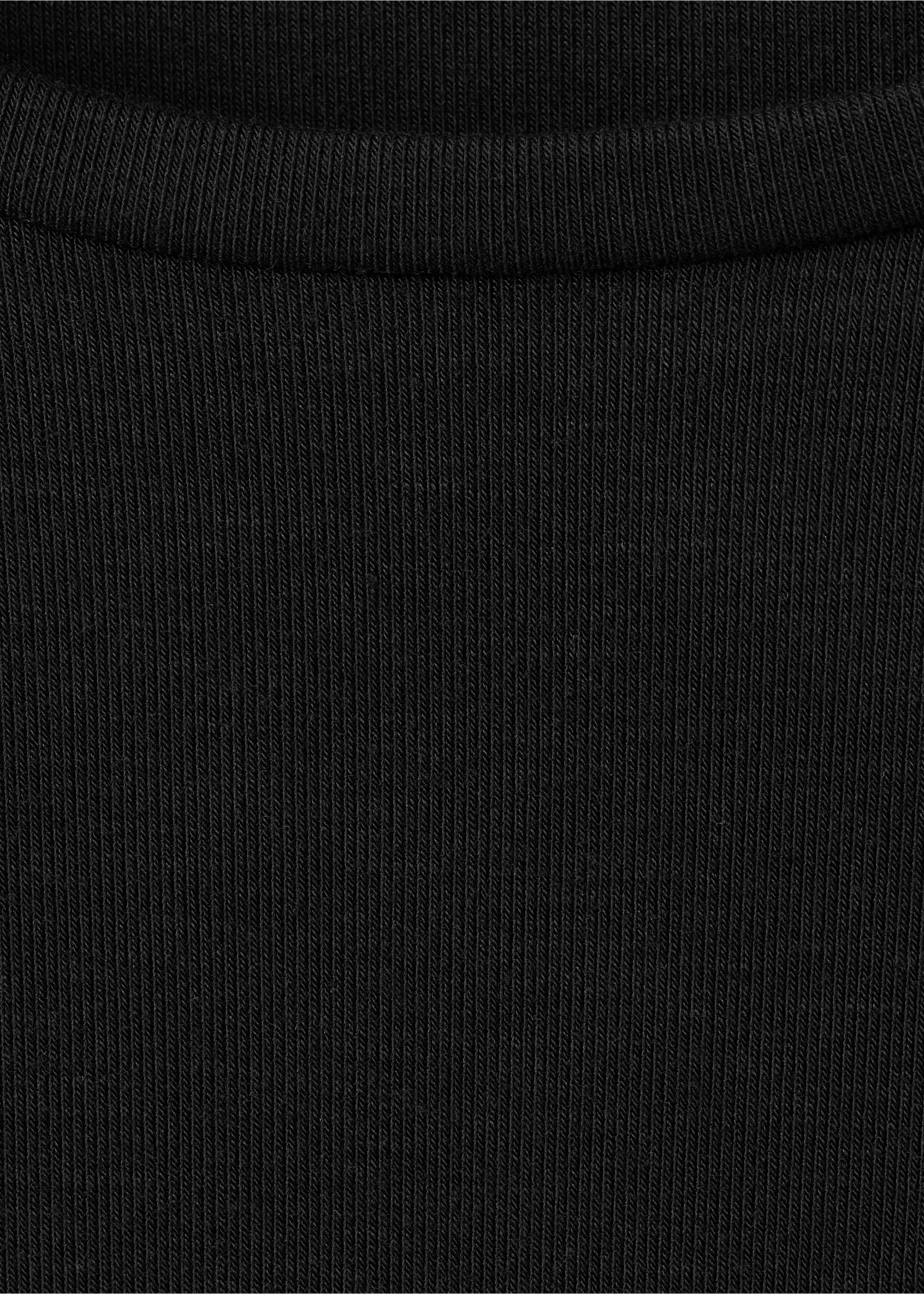 T-shirt manches longues col rond - Détail de l'article 8, Noir. Ref: 27001344-00.