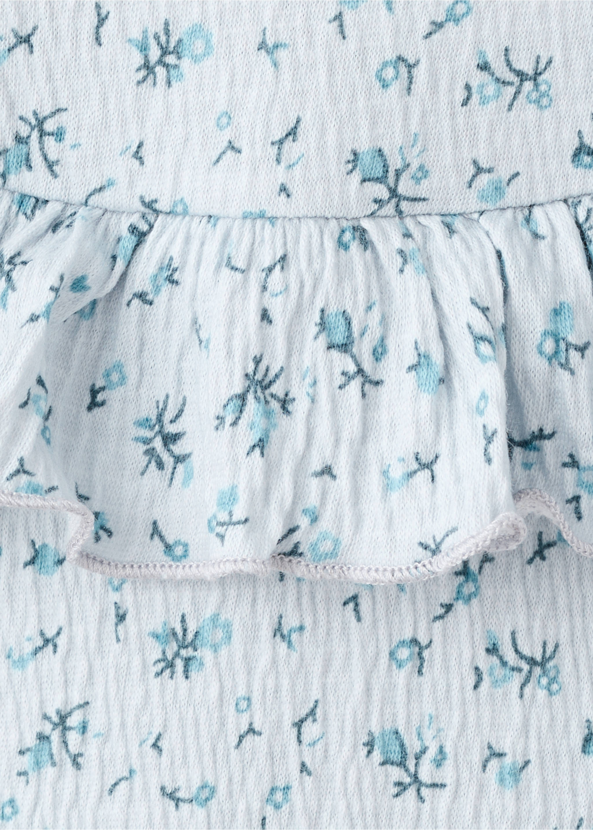 Camiseta estampado floral - Detalle del artículo 8, Gris claro/pastel. Ref: 27001345-00.