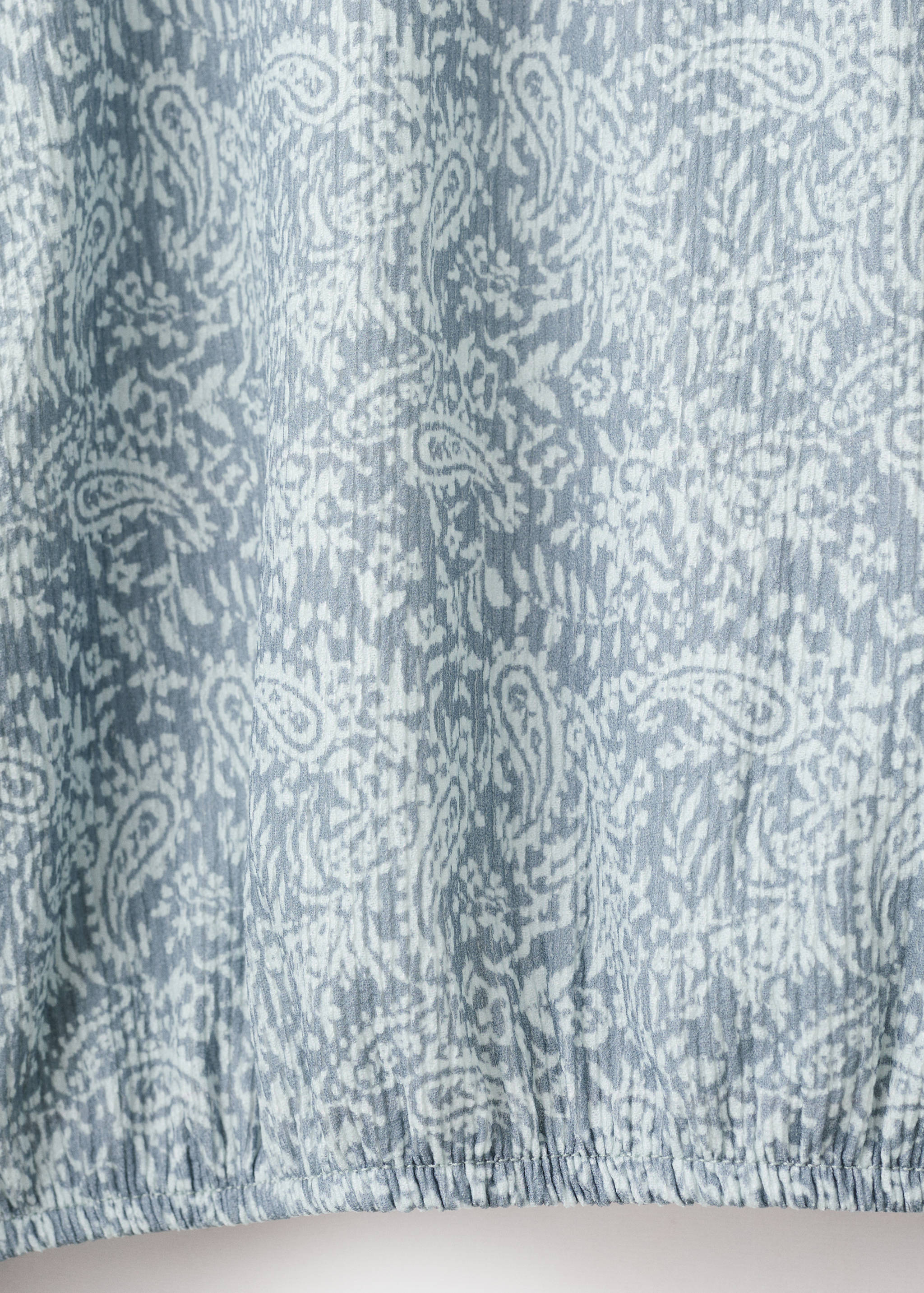 Ruffled printed t-shirt - Details of the article 0