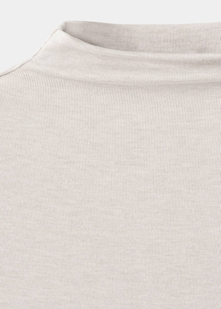 Turtleneck T-shirt — Sand