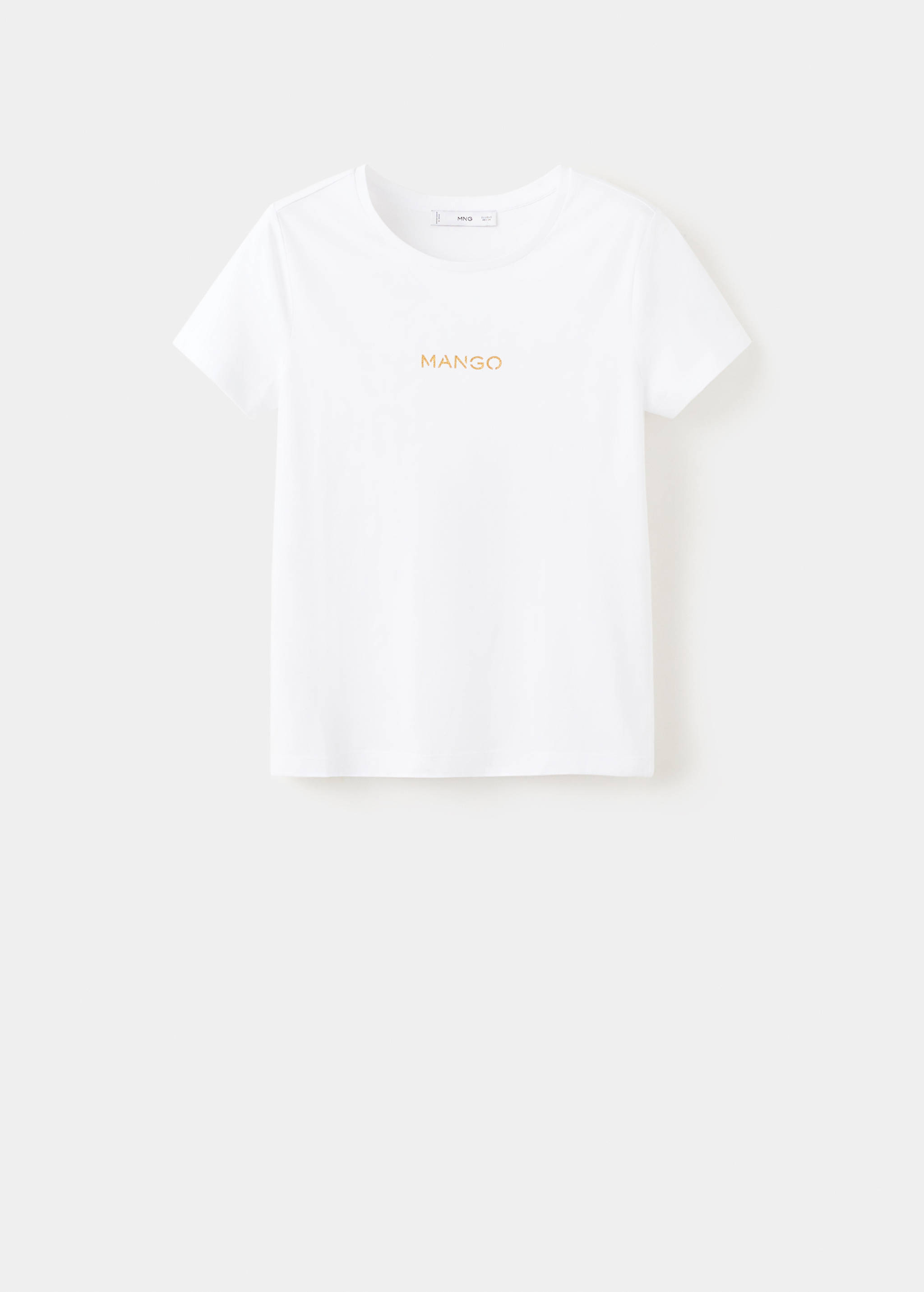 Хлопковая майка с логотипом - Изделие без модели