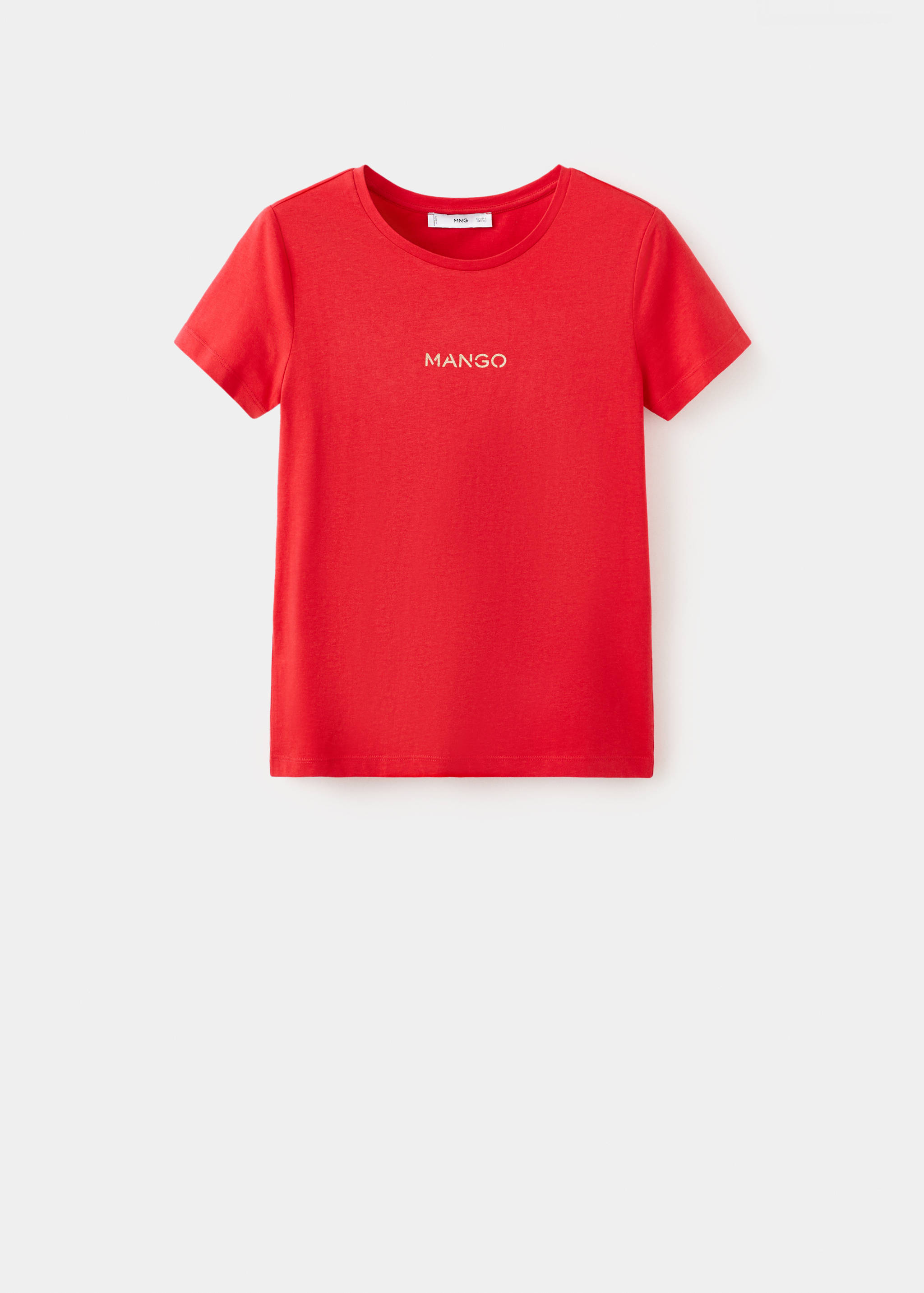T-shirt logo en coton - Article sans modèle