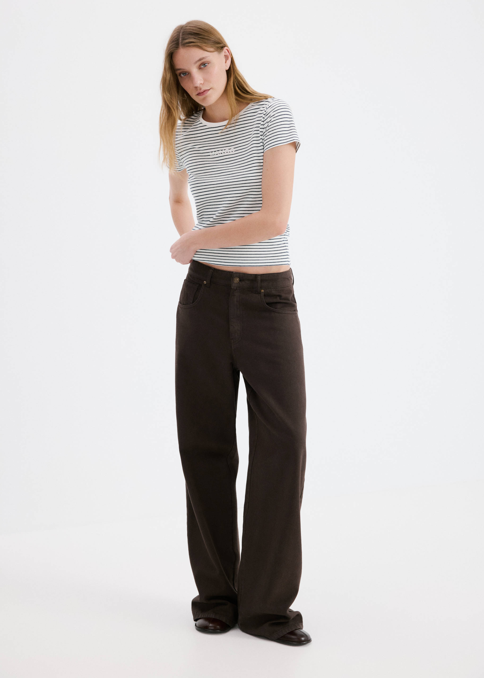 Logo print cotton t-shirt - General plane