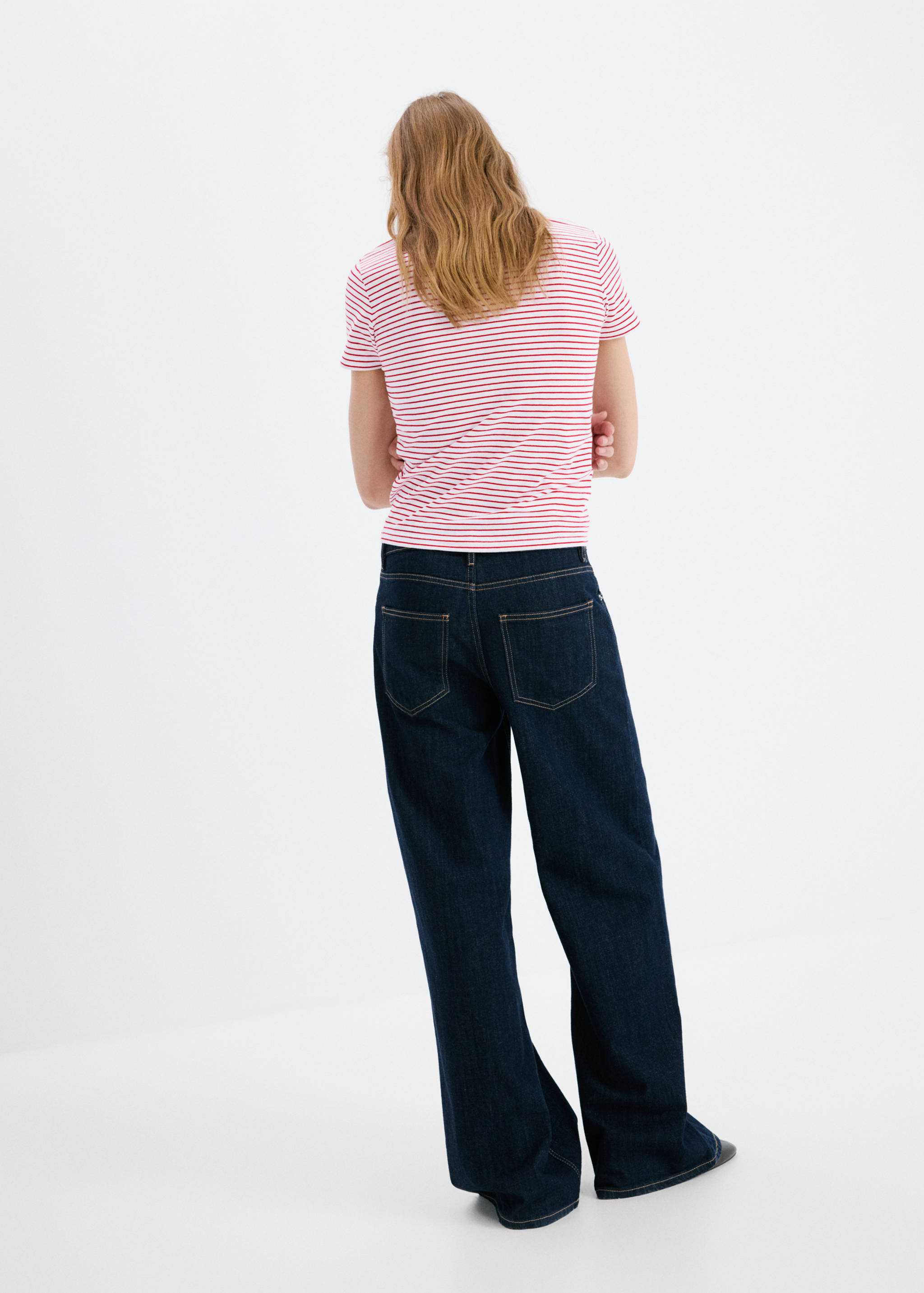 T-shirt coton imprimé logo - Verso de l’article