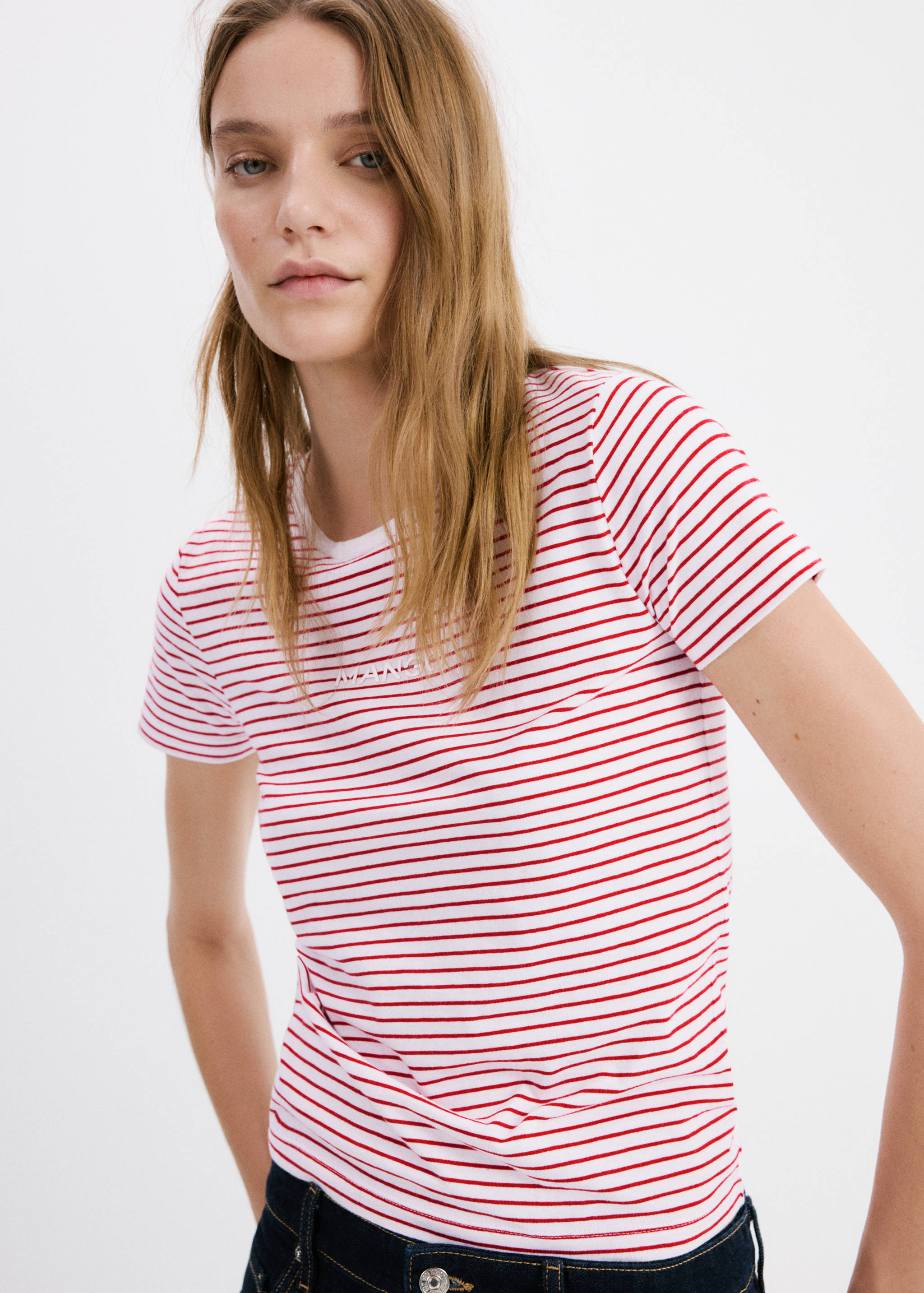 T-shirt coton imprimé logo - Détail de l'article 1