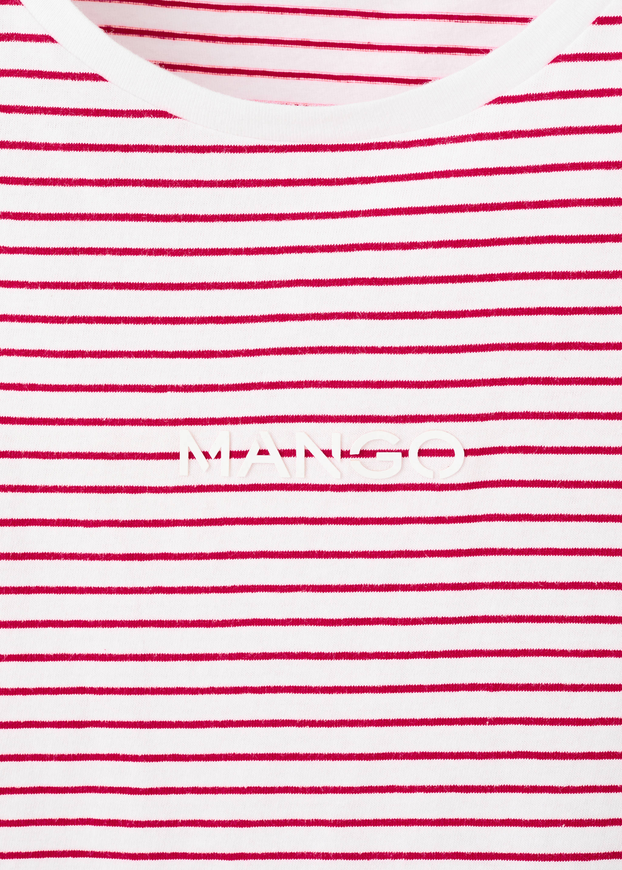 T-shirt coton imprimé logo - Détail de l'article 8