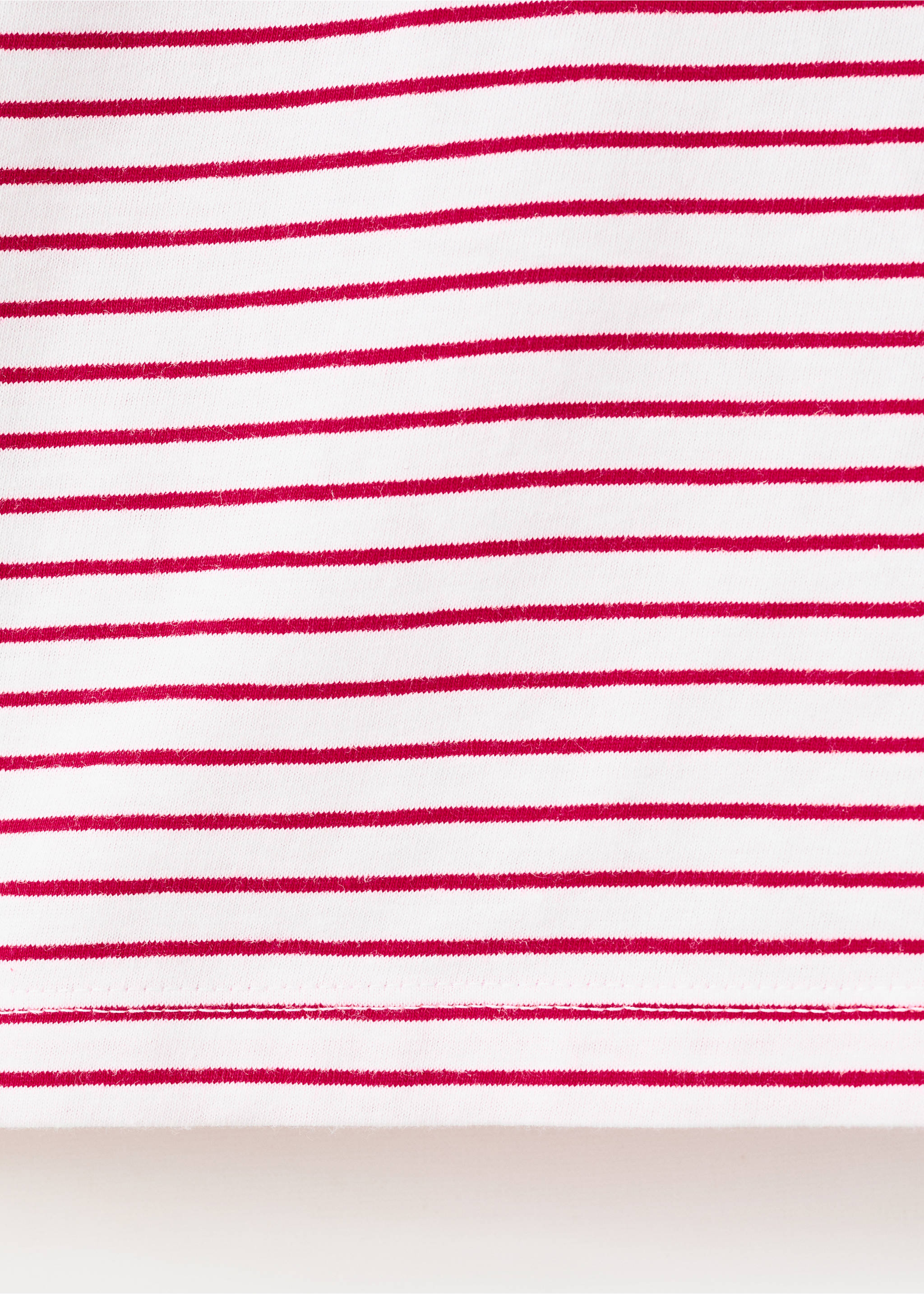 T-shirt coton imprimé logo - Détail de l'article 0, Rouge. Ref: 27001351-00.