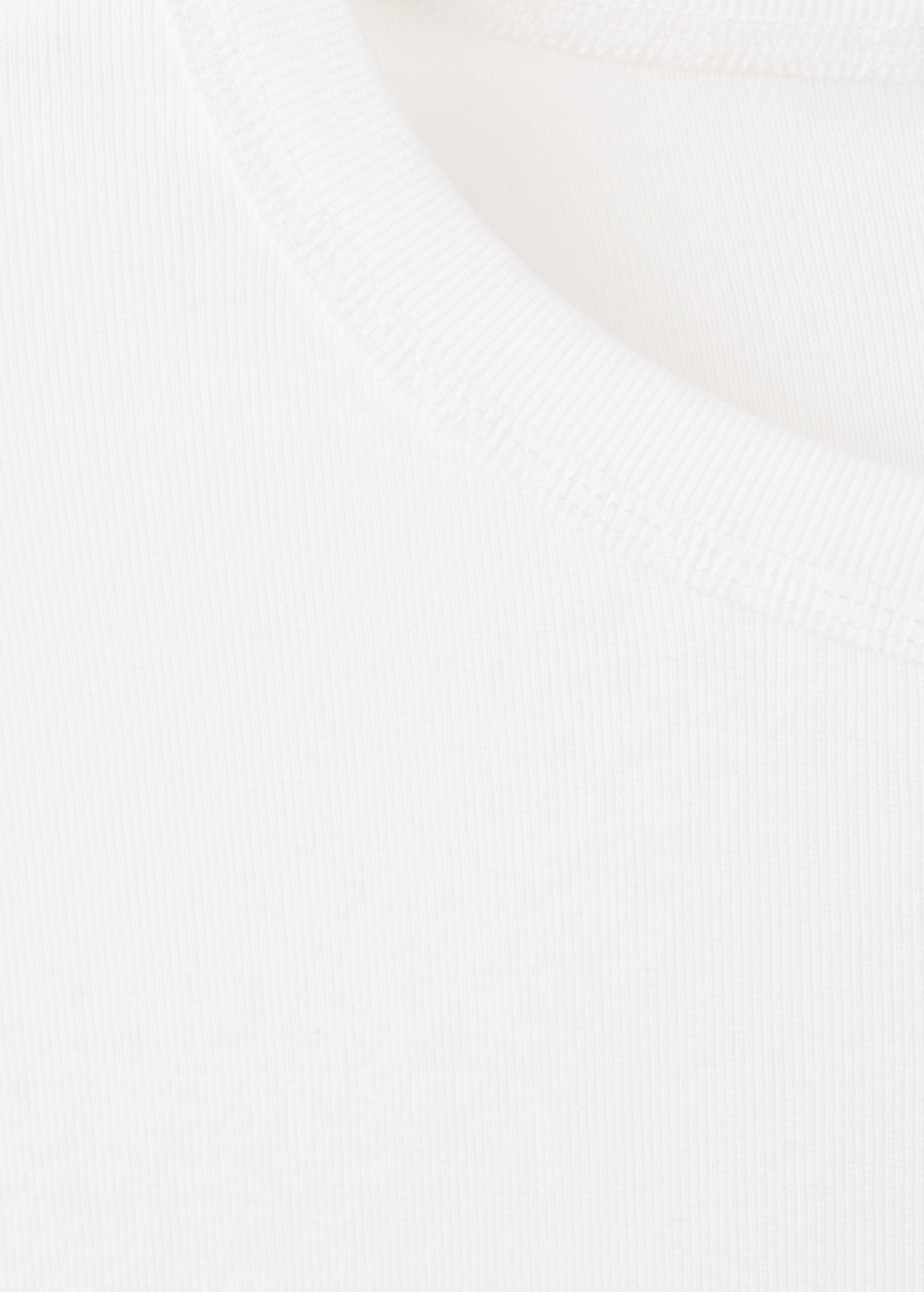 Long sleeve cotton t-shirt - Details of the article 8
