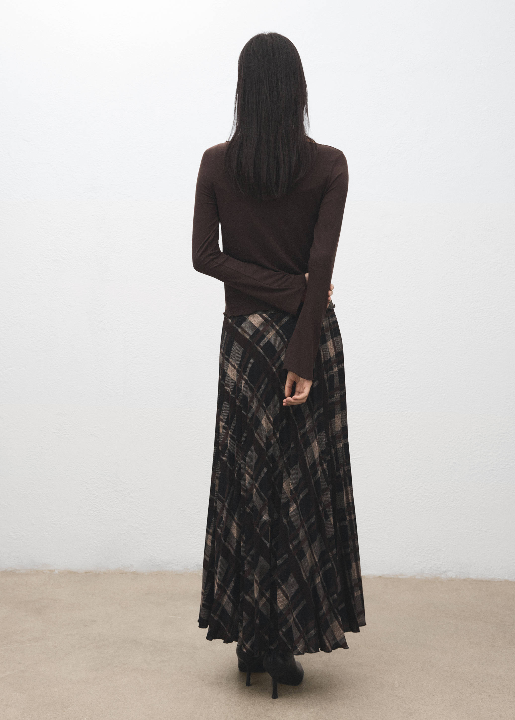 T-shirt col bateau - Verso de l’article