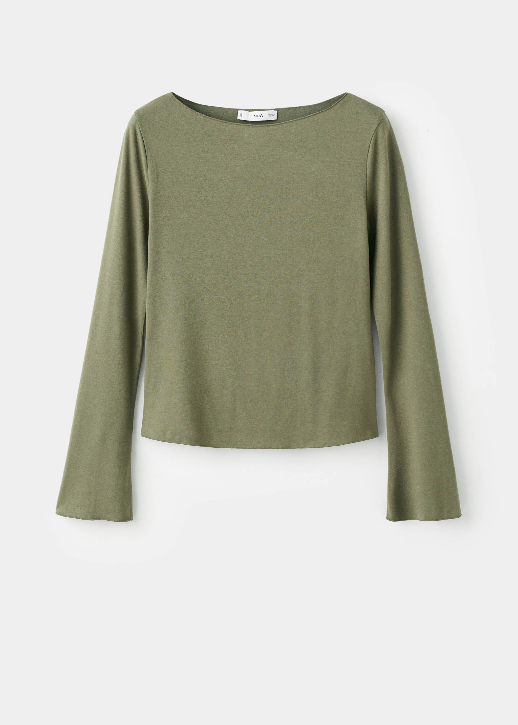 Boat neck t-shirt - Article without model