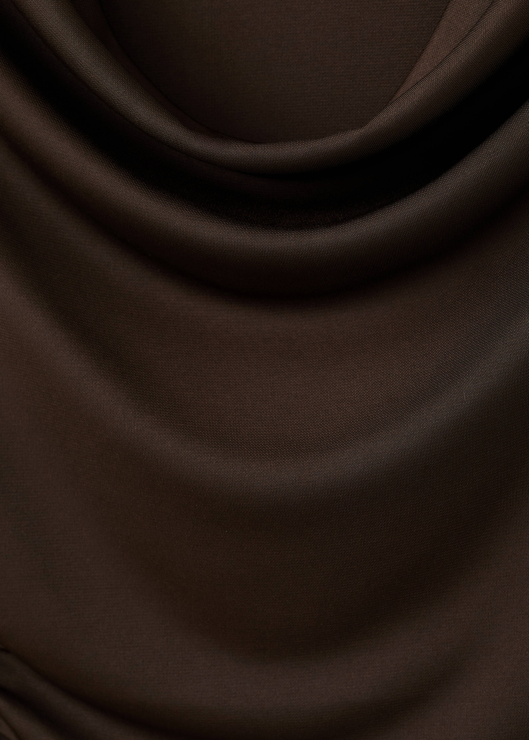 Camiseta entallada cuello drapeado - Detalle del artículo 8