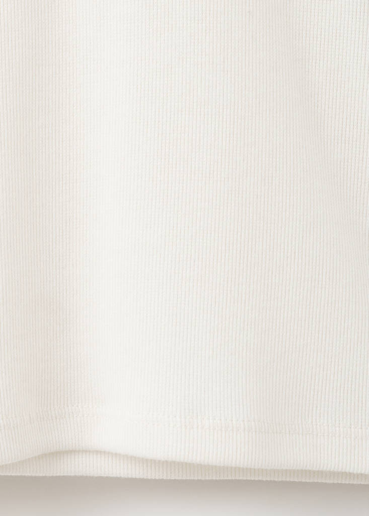 Ribbed long-sleeved t-shirt — Off White