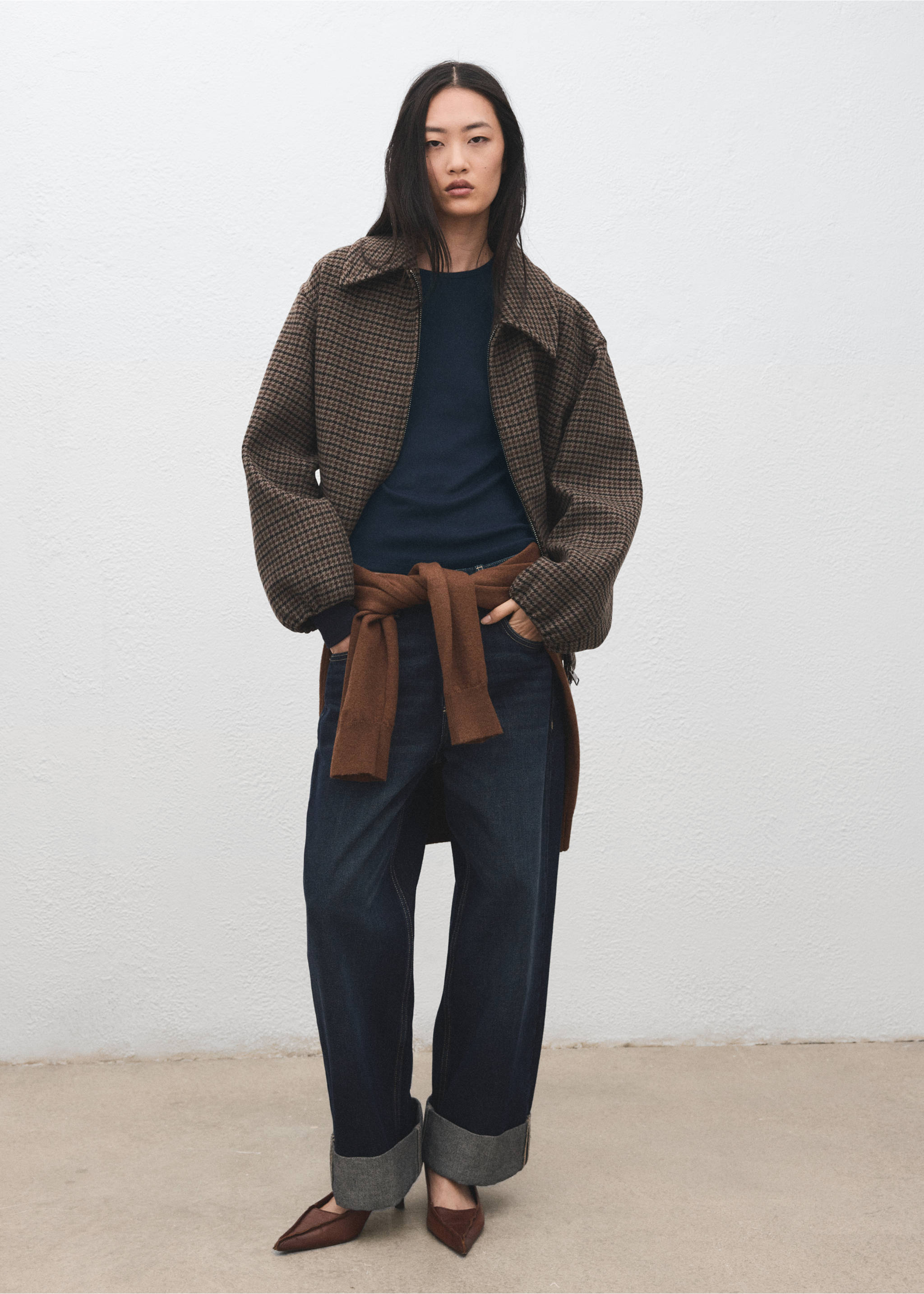 Ribbed long-sleeved t-shirt - General plane, Night Blue. Ref: 27001355-00.