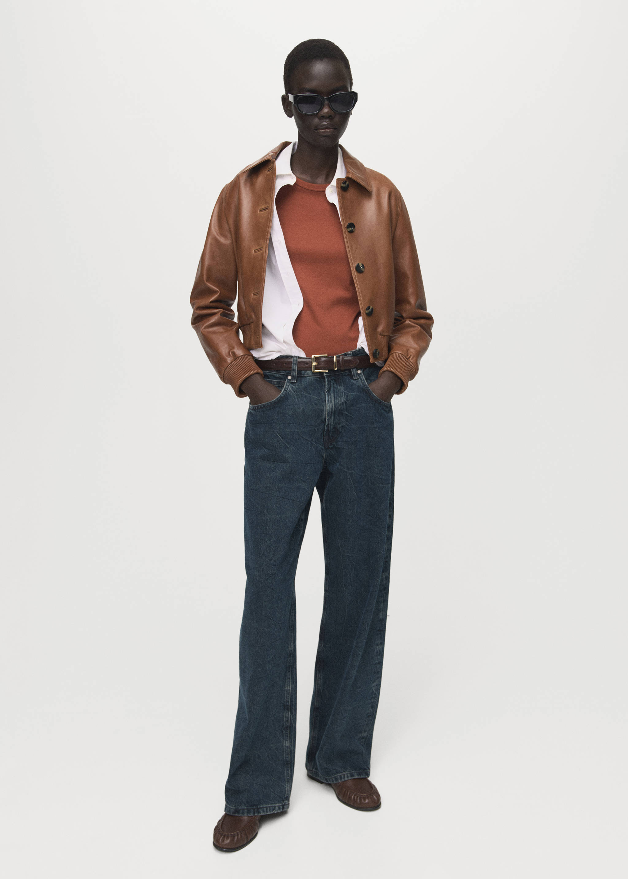 Long sleeve cotton t-shirt - General plane