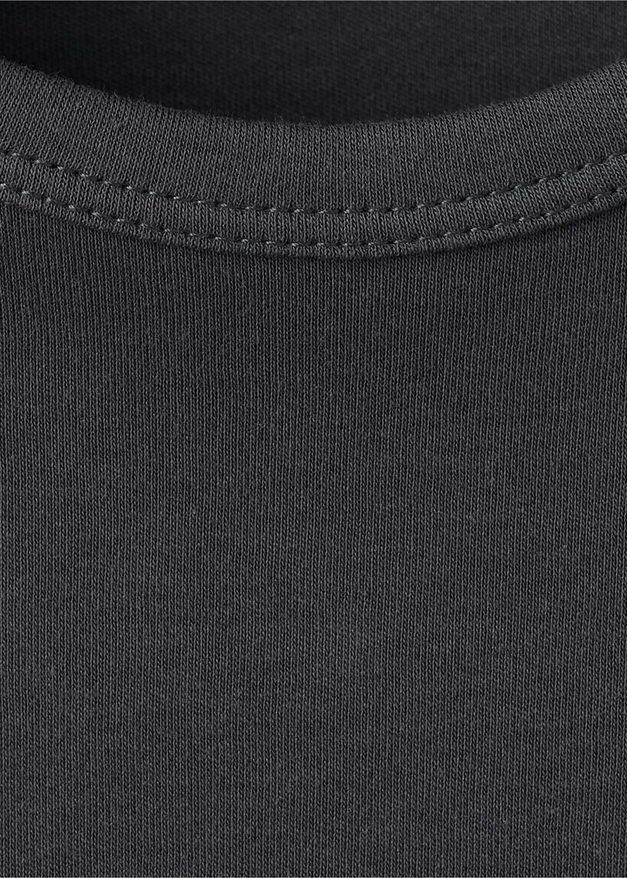 Camiseta algodón manga larga - Detalle del artículo 8, Gris antracita. Ref: 27001357-00.