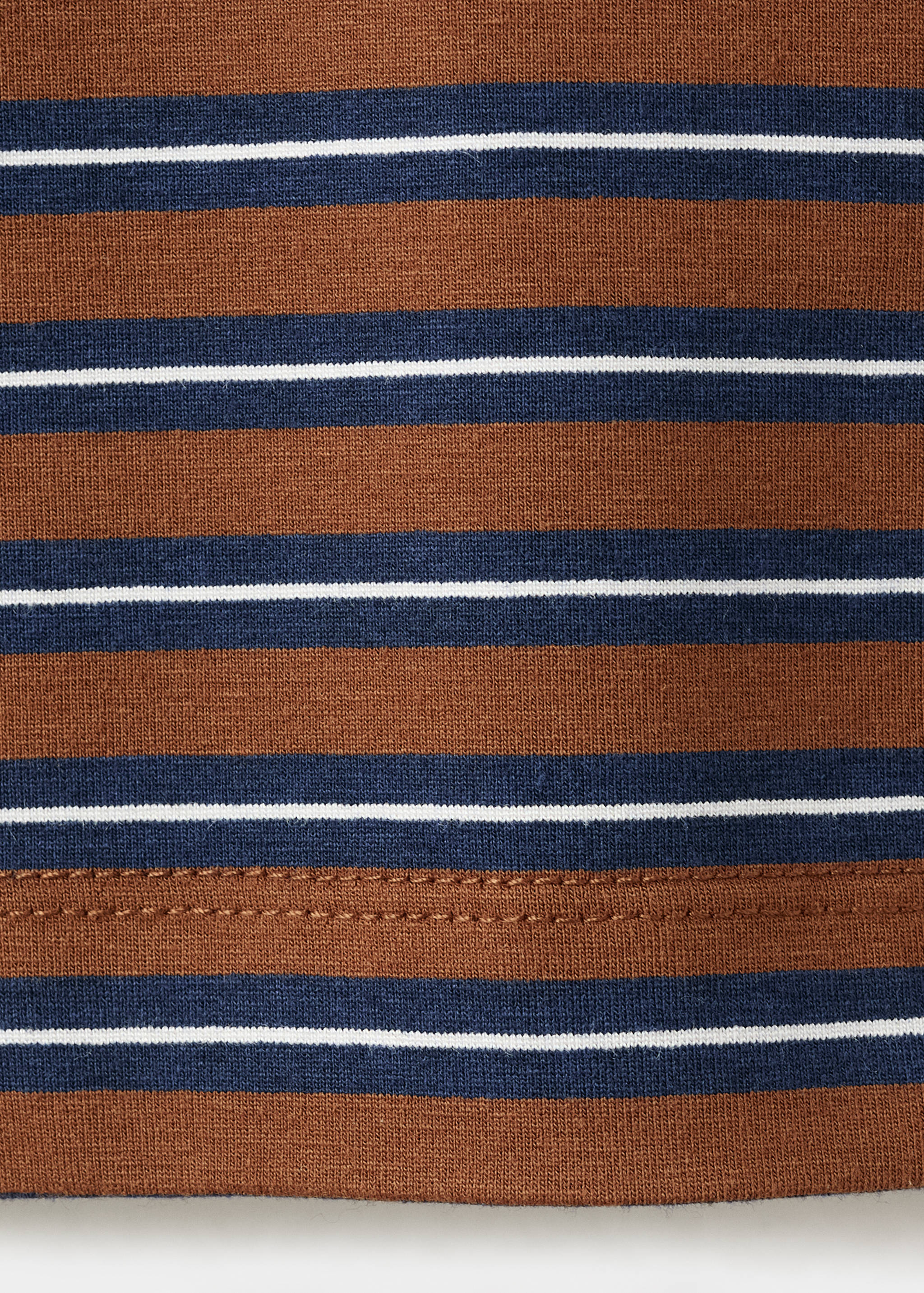 T-shirt manches courtes rayures - Détail de l'article 0