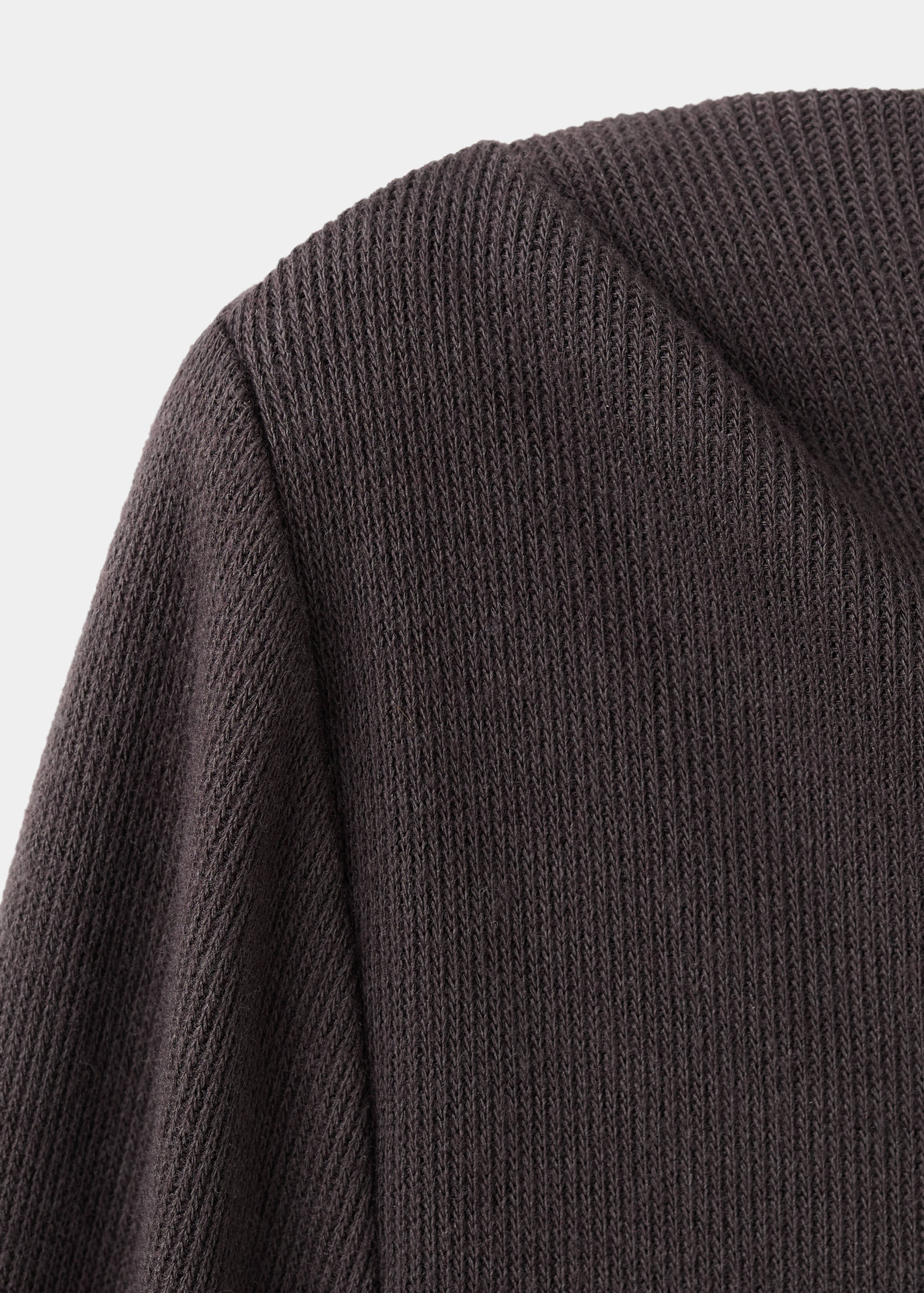 Long-sleeved boat-neck t-shirt - Details of the article 0