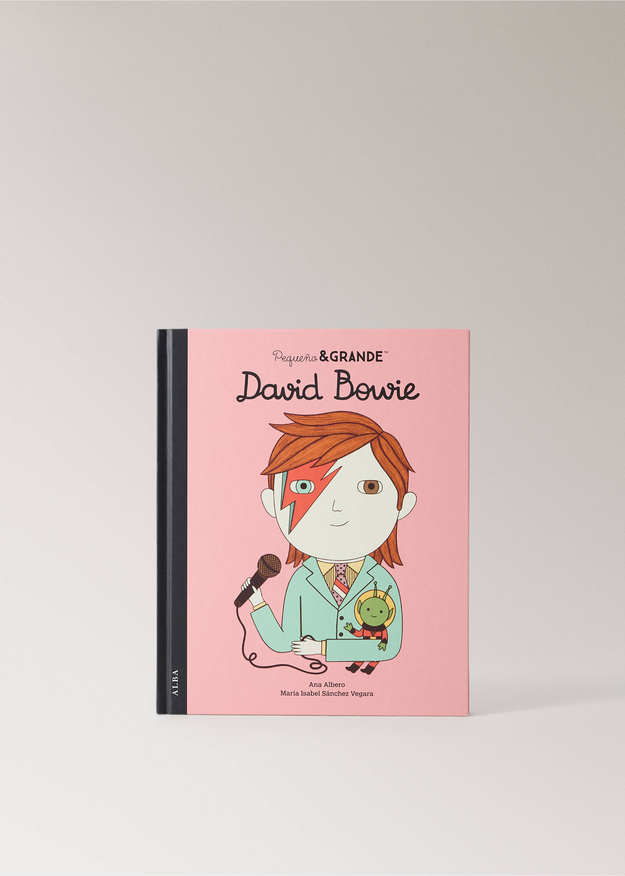 Llibre infantil David Bowie - Article sense model, Rosa pastel. Ref: 27001361-00.