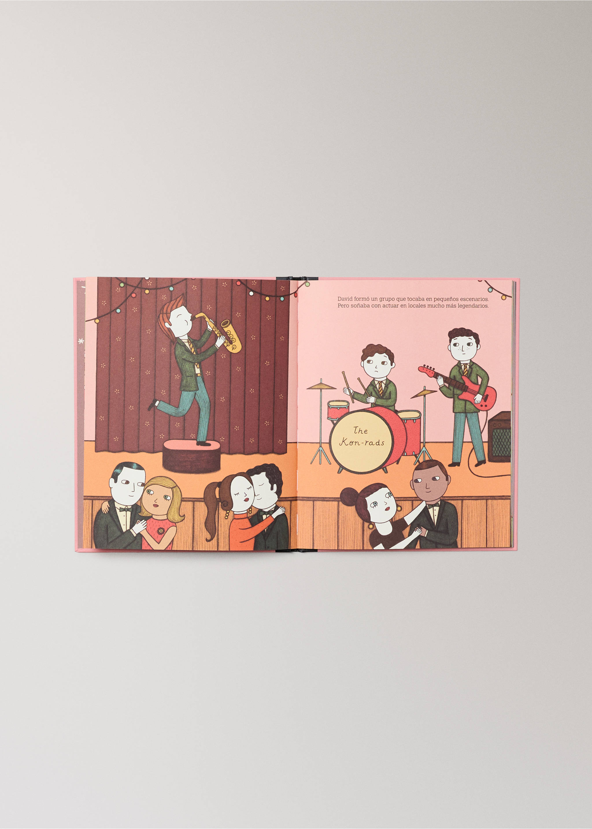 Llibre infantil David Bowie - Detall de l'article 4, Rosa pastel. Ref: 27001361-00.